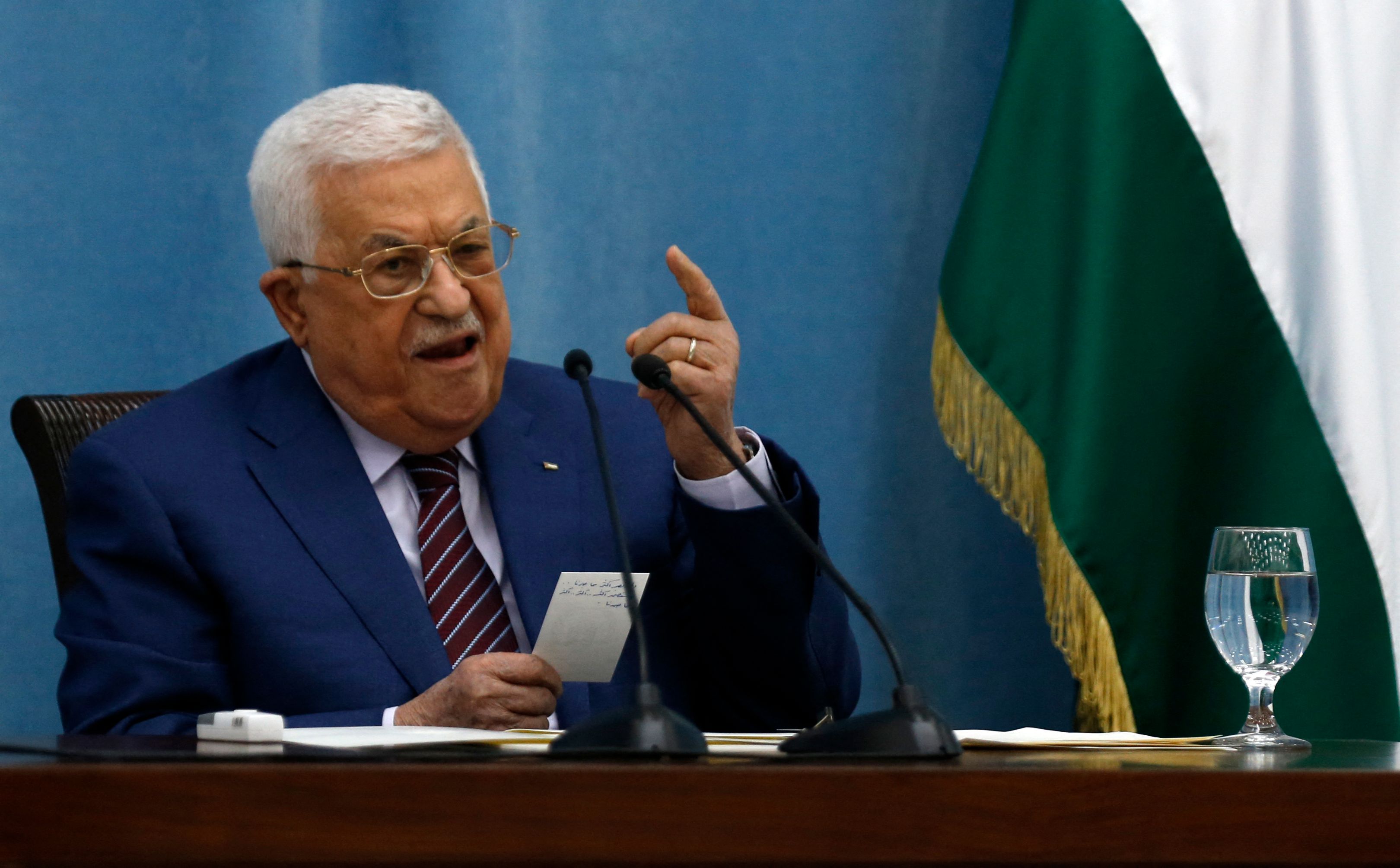 Abbas Kutuk Serangan Israel terhadap Gubernur Palestina