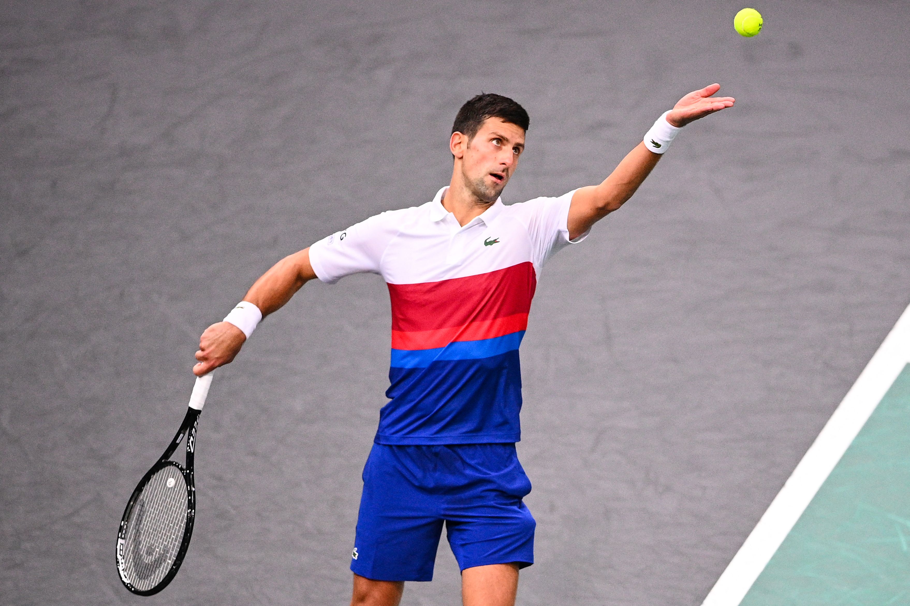Petenis Serbia Novak Djokovic.