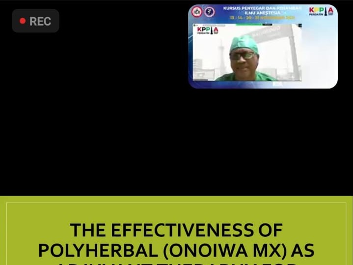 Perdatin Bahas Poliherbal sebagai Terapi Pemulihan Pasien Covid-19