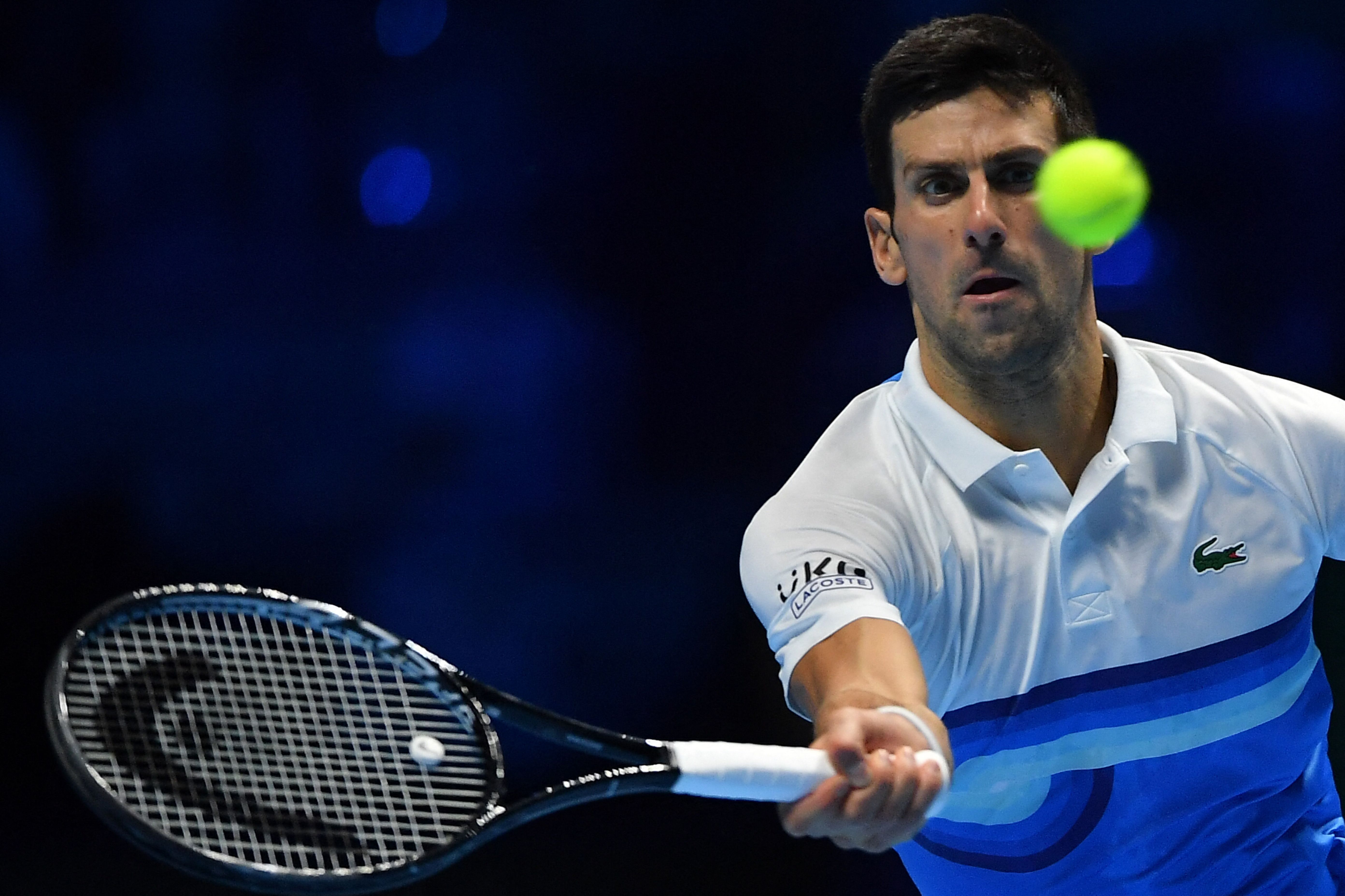 Petenis Serbia Novak Djokovic