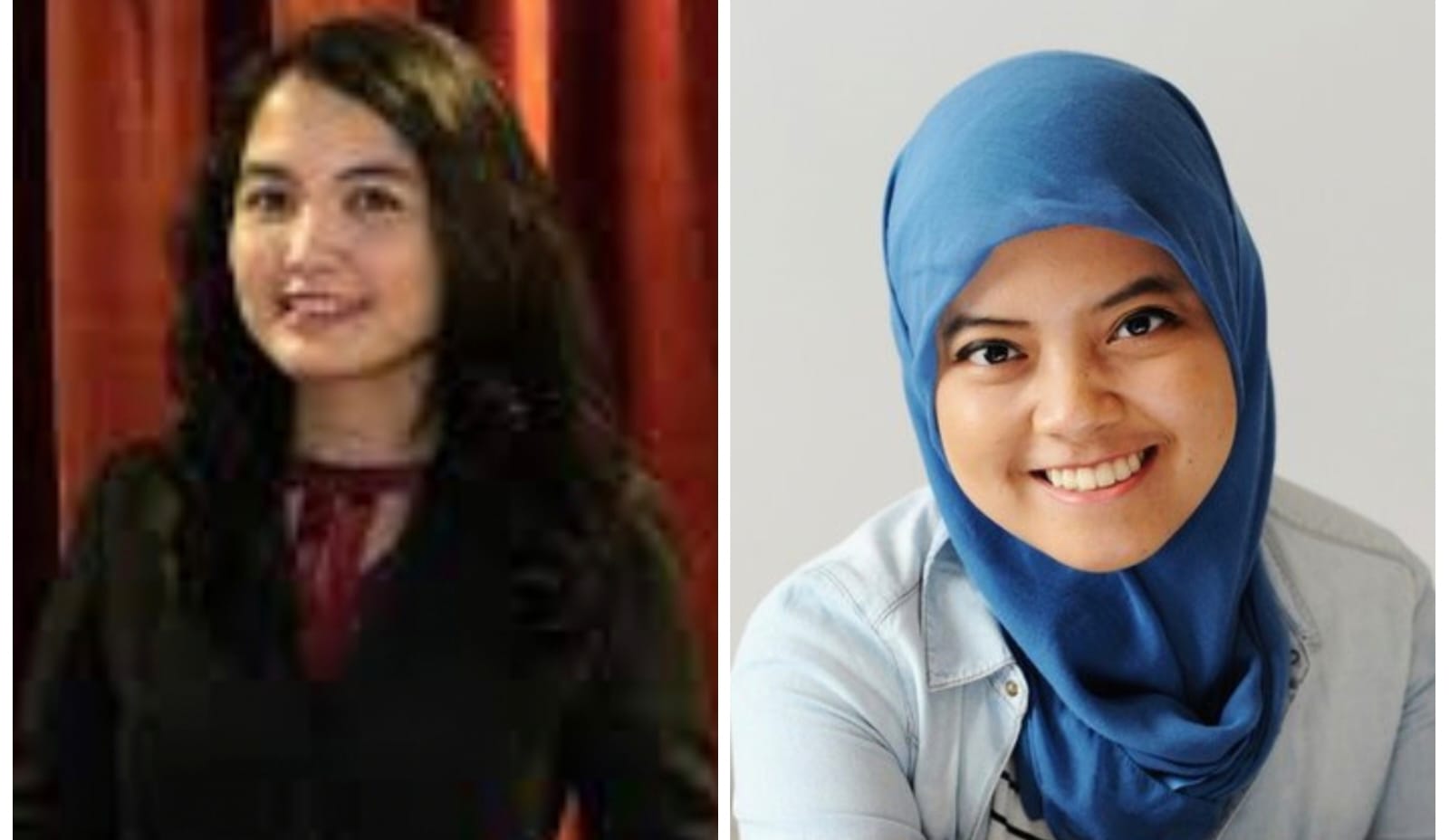 Gracia Paramitha (kiri) dan Disty Winata (kanan).