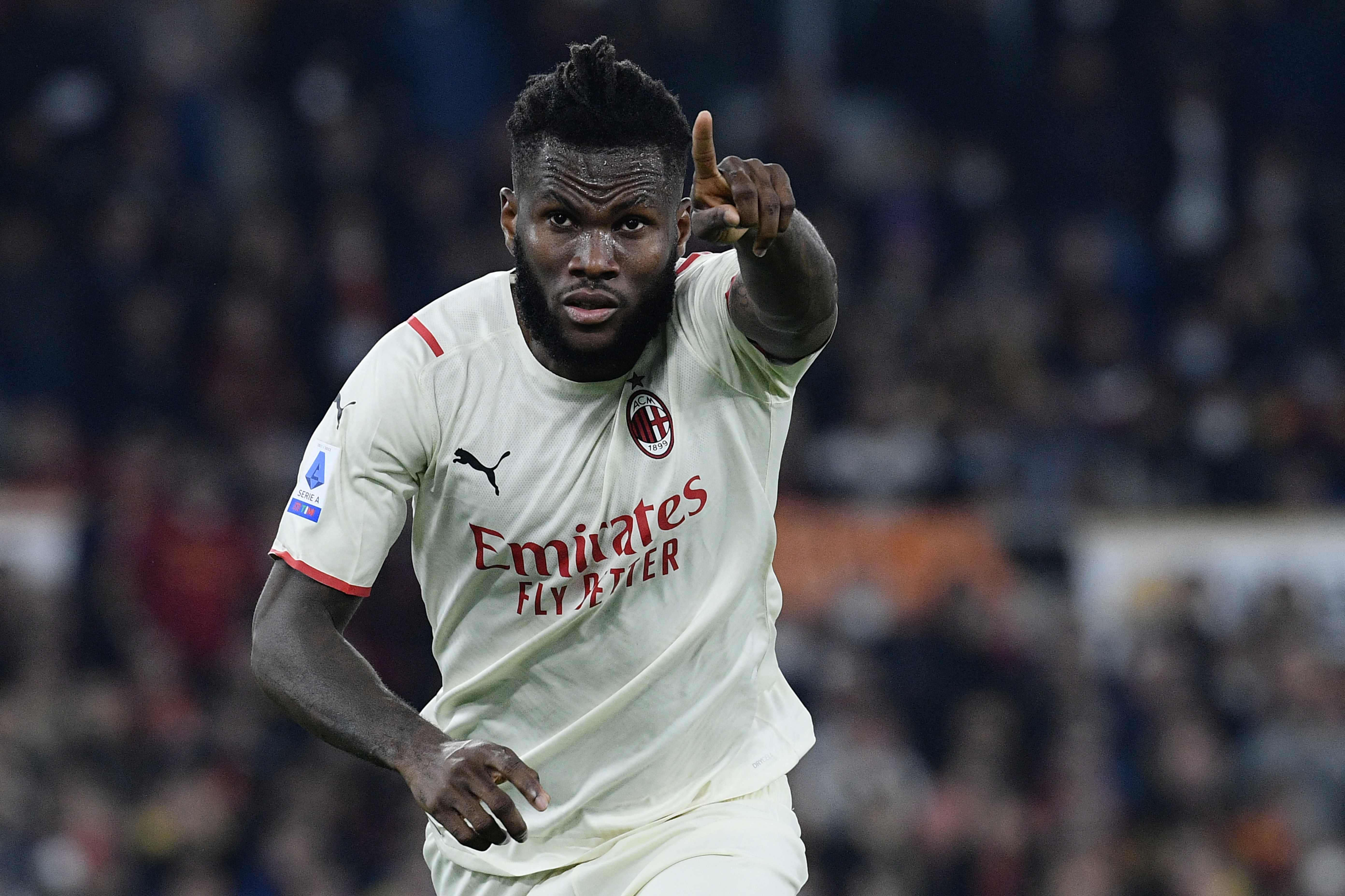 Gelandang AC Milan Franck Kessie