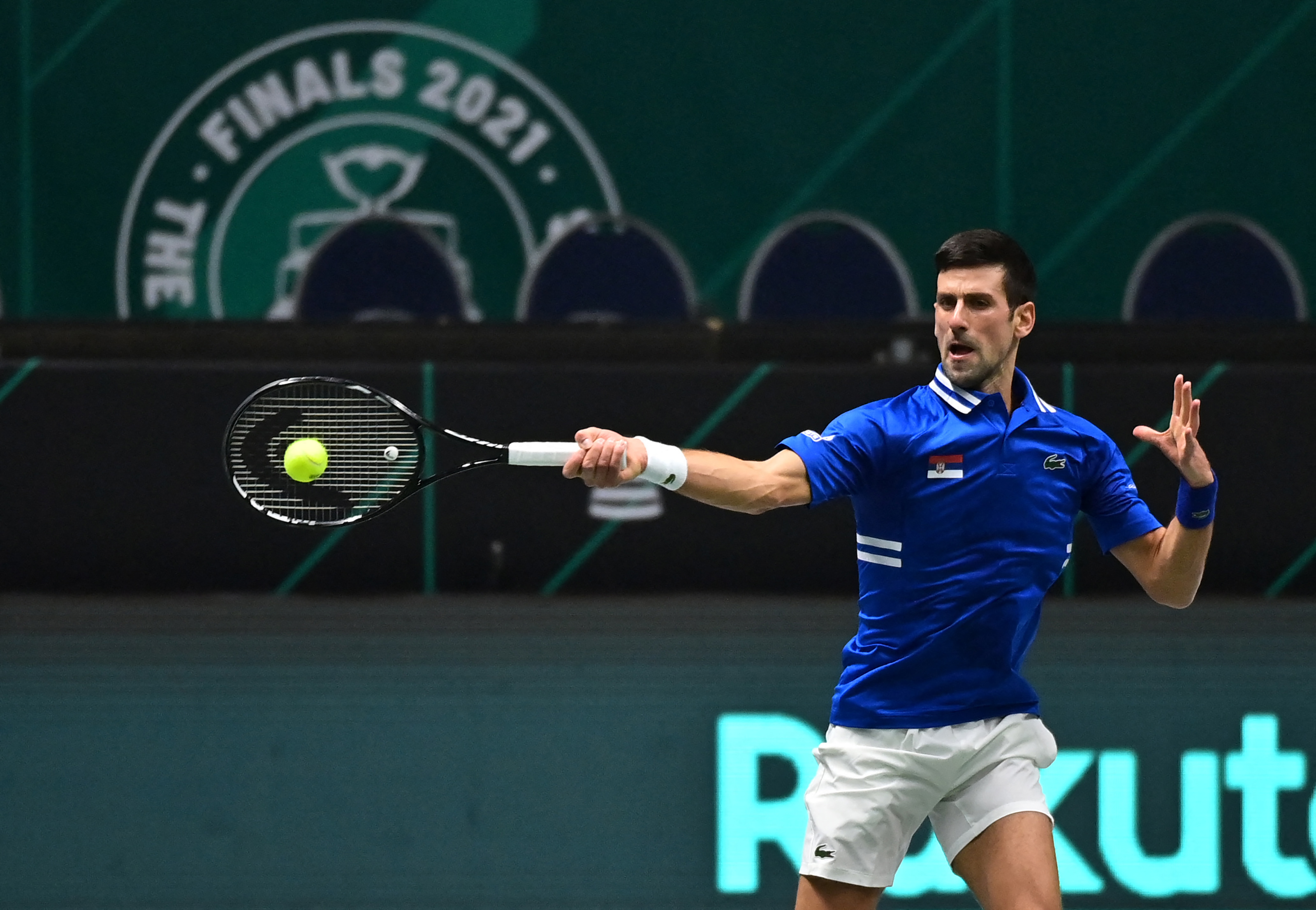 Petenis Serbia Novak Djokovic