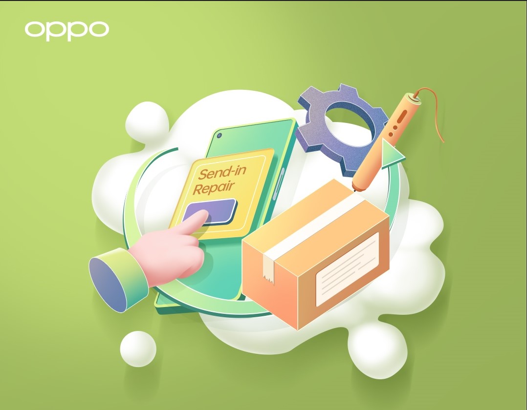 Ilustrasi layanan perbaikan antar jemput