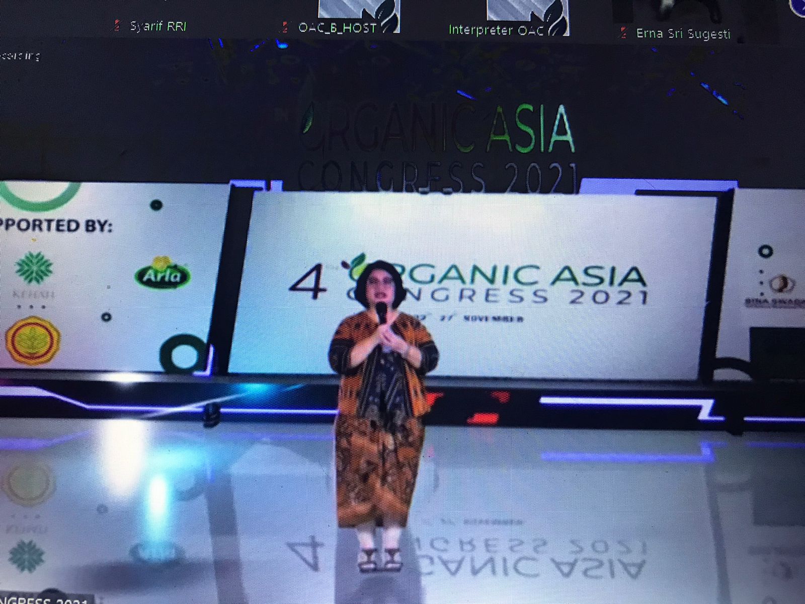 4th Organic Asia Congress yang buka Kamis (25/11), di Jakarta secara virtual, acara berlangsung hingga 27 November.
