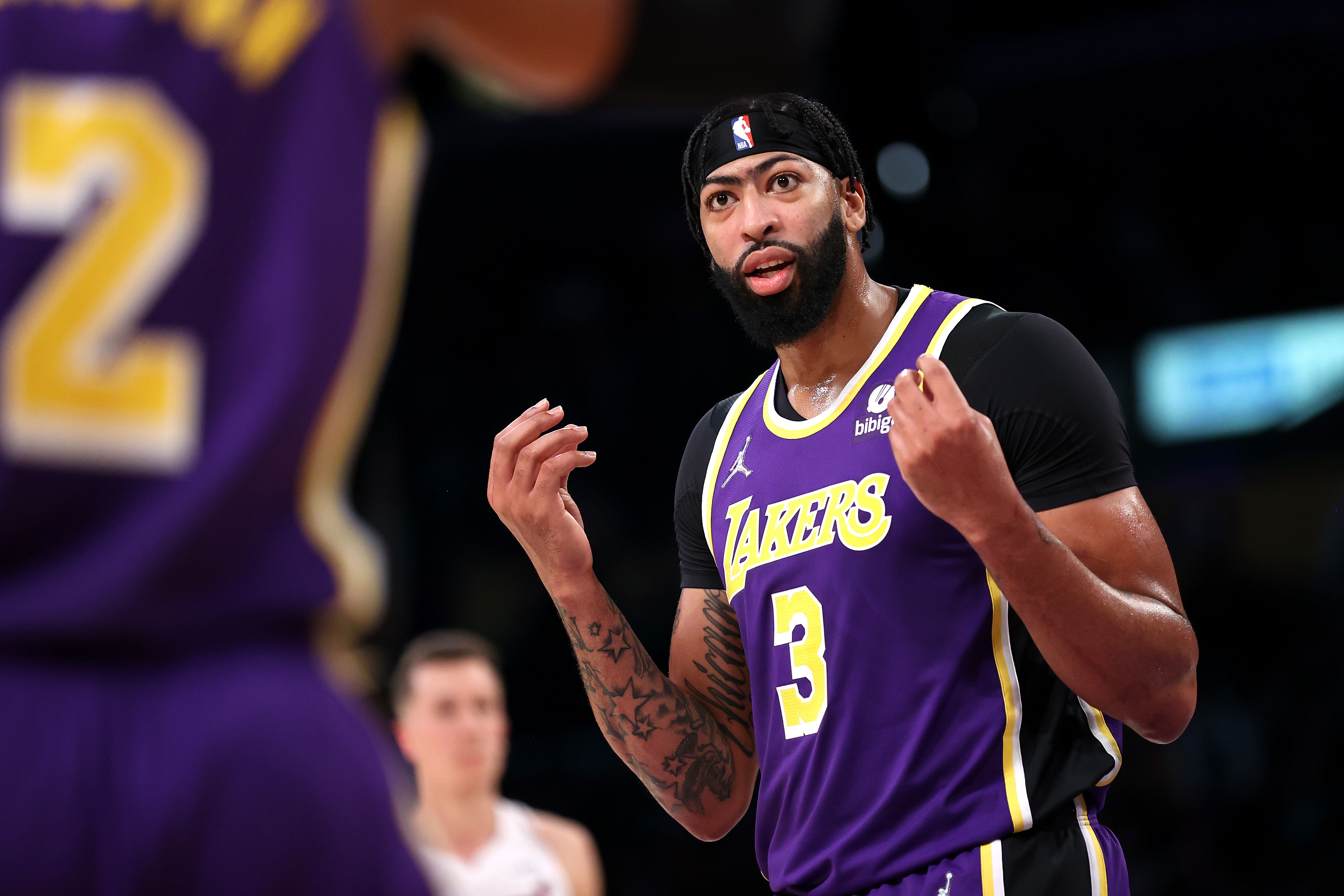 Bintang Los Angeles Lakers Anthony Davis