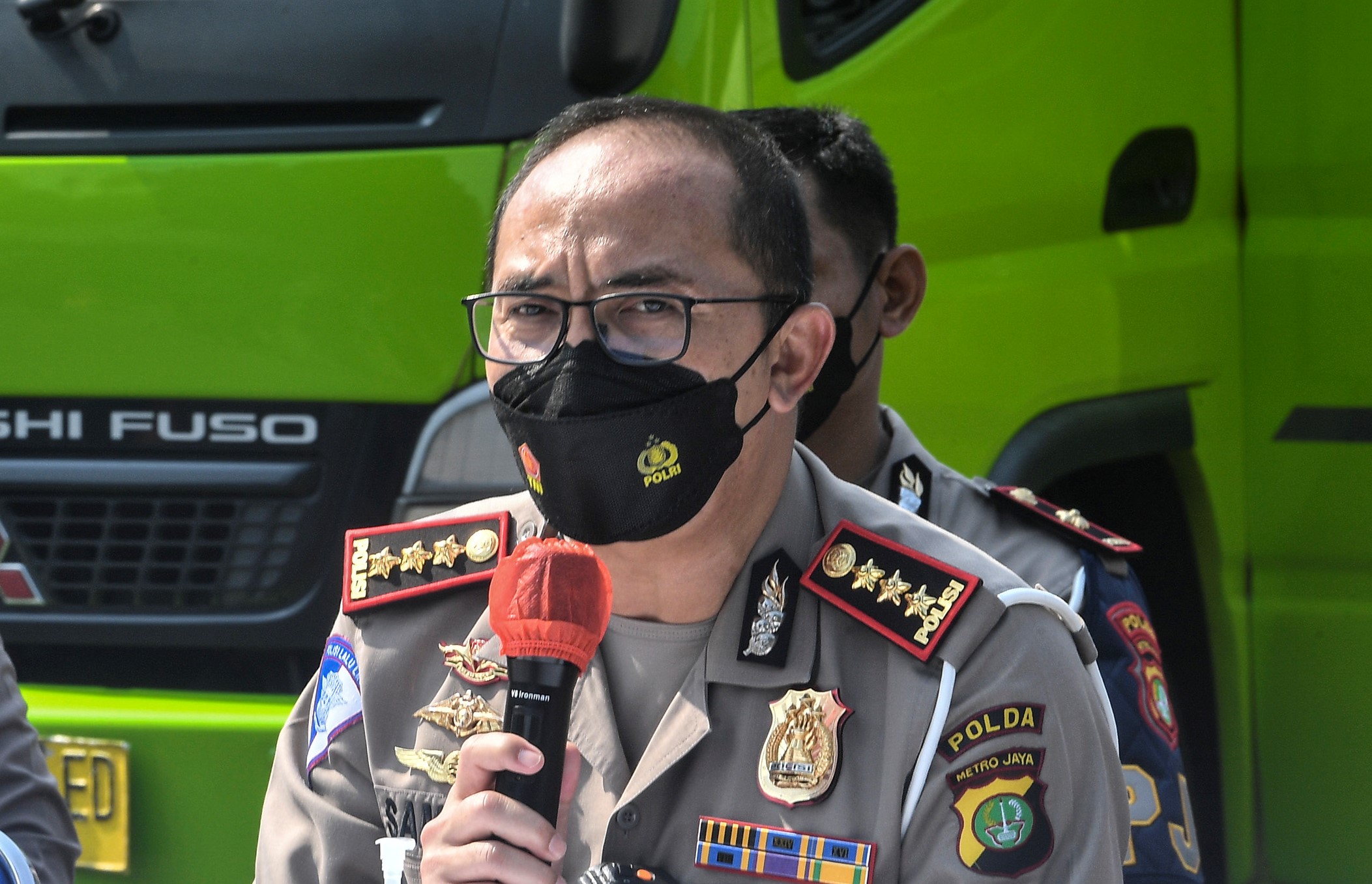 Direktur Lalu Lintas Polda Metro Jaya Kombes Sambodo Purnomo Yogo.