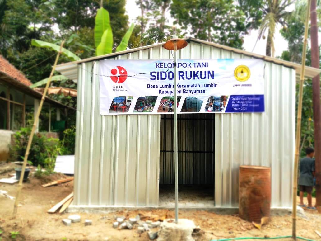 BRIN dan Unsoed Bantu Teknologi Tepat Guna Olah Oyek