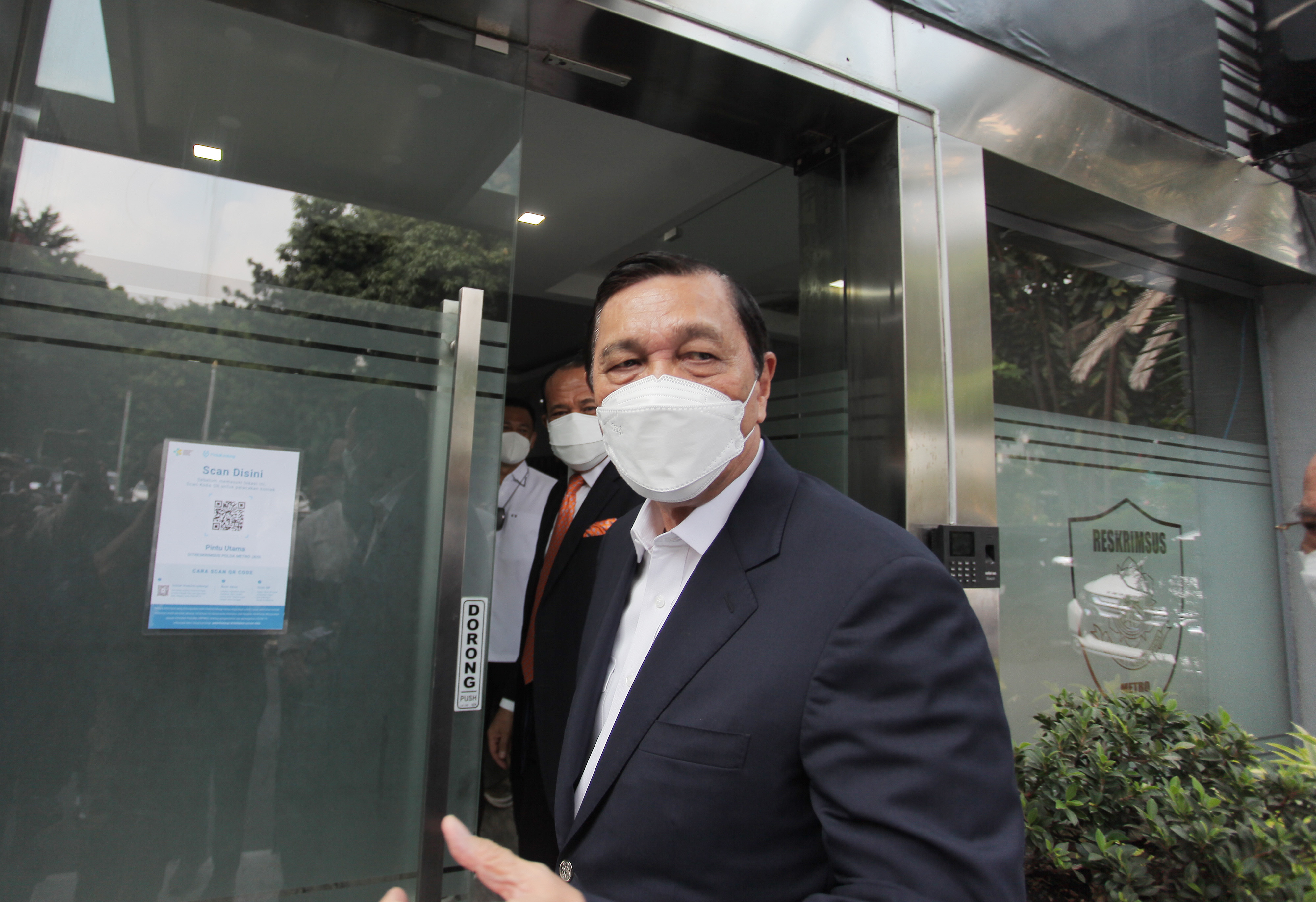 Menteri Koordinator Bidang Kemaritiman dan Investasi (Menko Marves) Luhut Binsar Pandjaitan