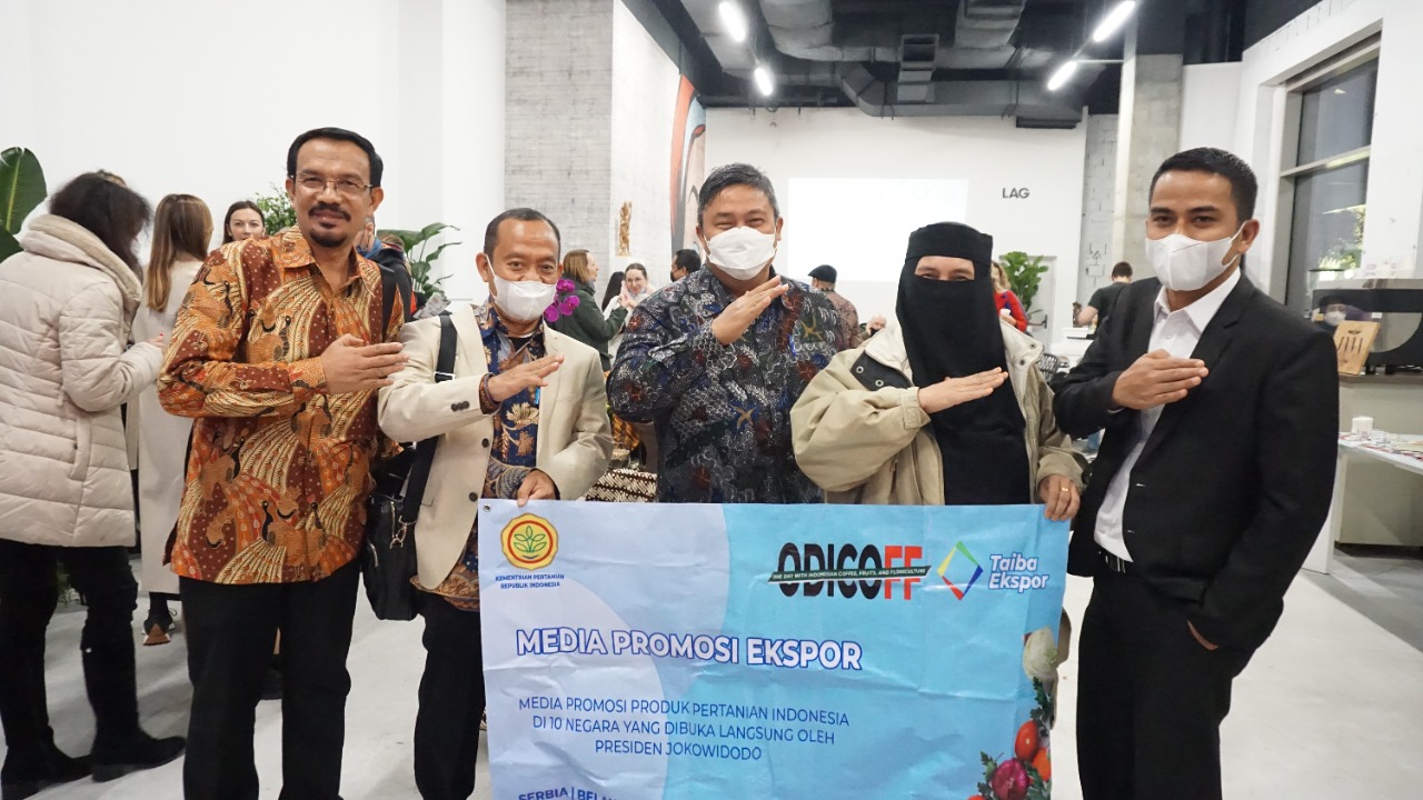  Gelaran One Day with Indonesian Coffee, Fruits and Floriculture atau ODICOFF berlanjut ke Serbia. 