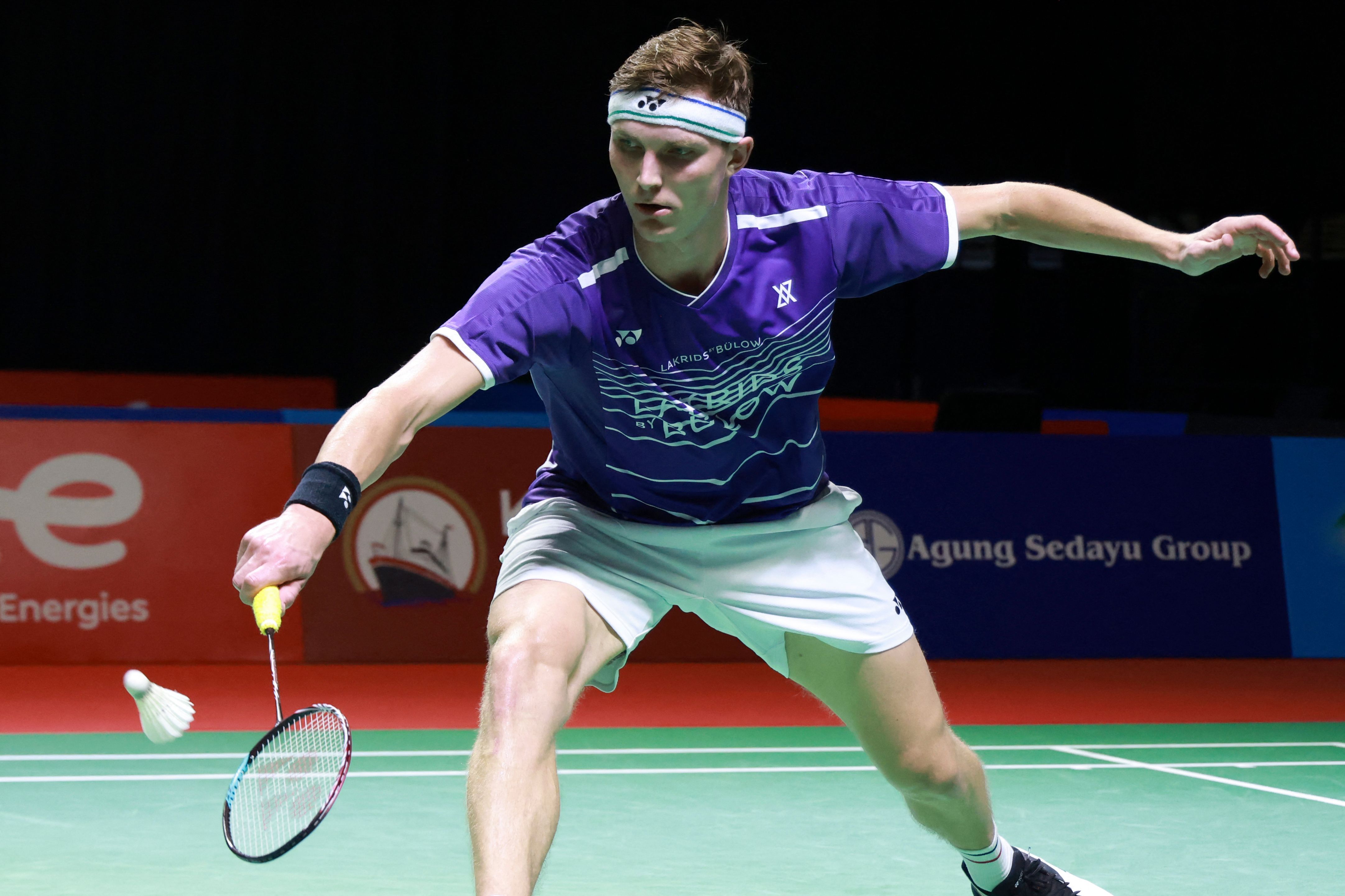 Pebulu tangkis Denmark Viktor Axelsen