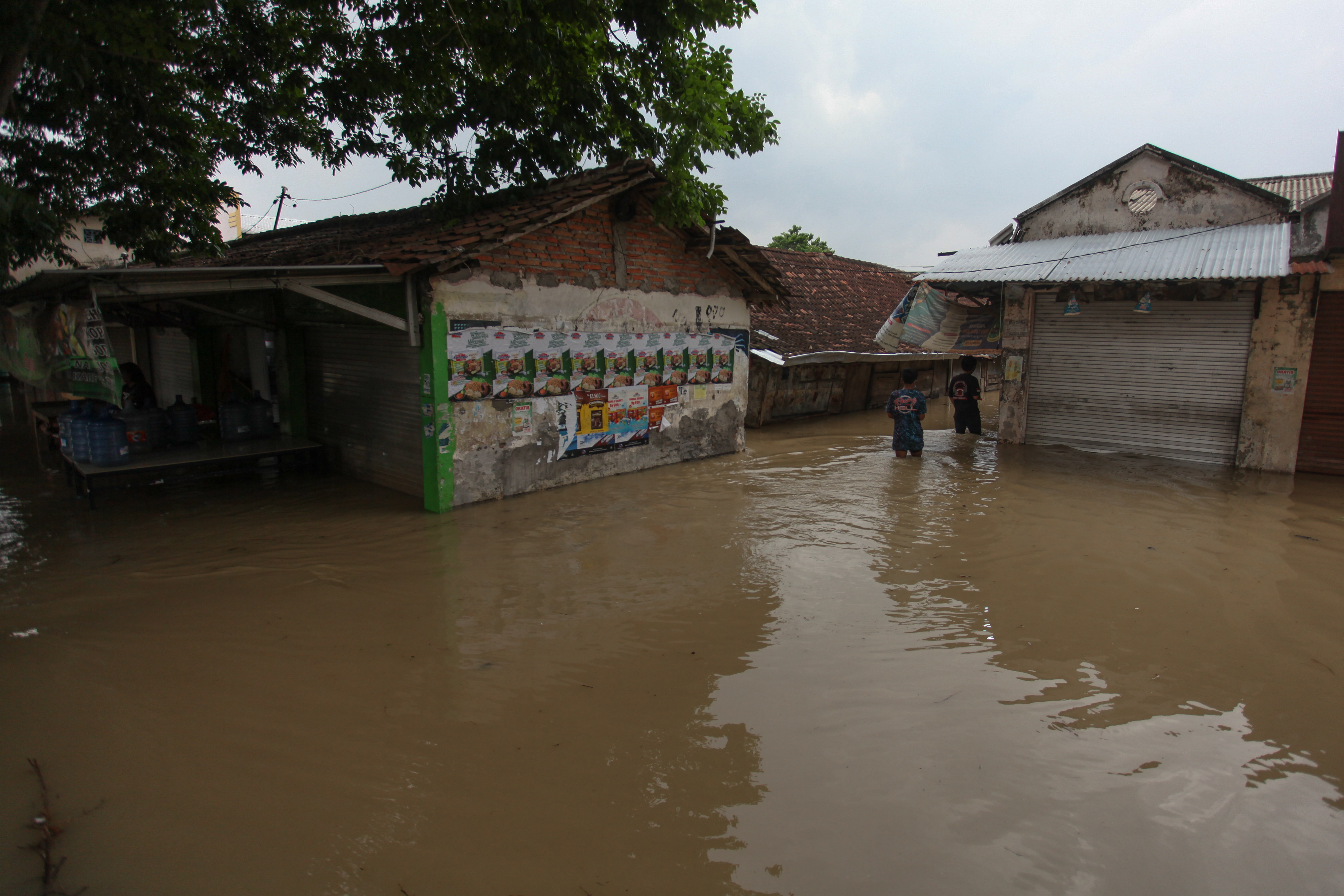 Banjir Landa Empat Kecamatan di Gresik