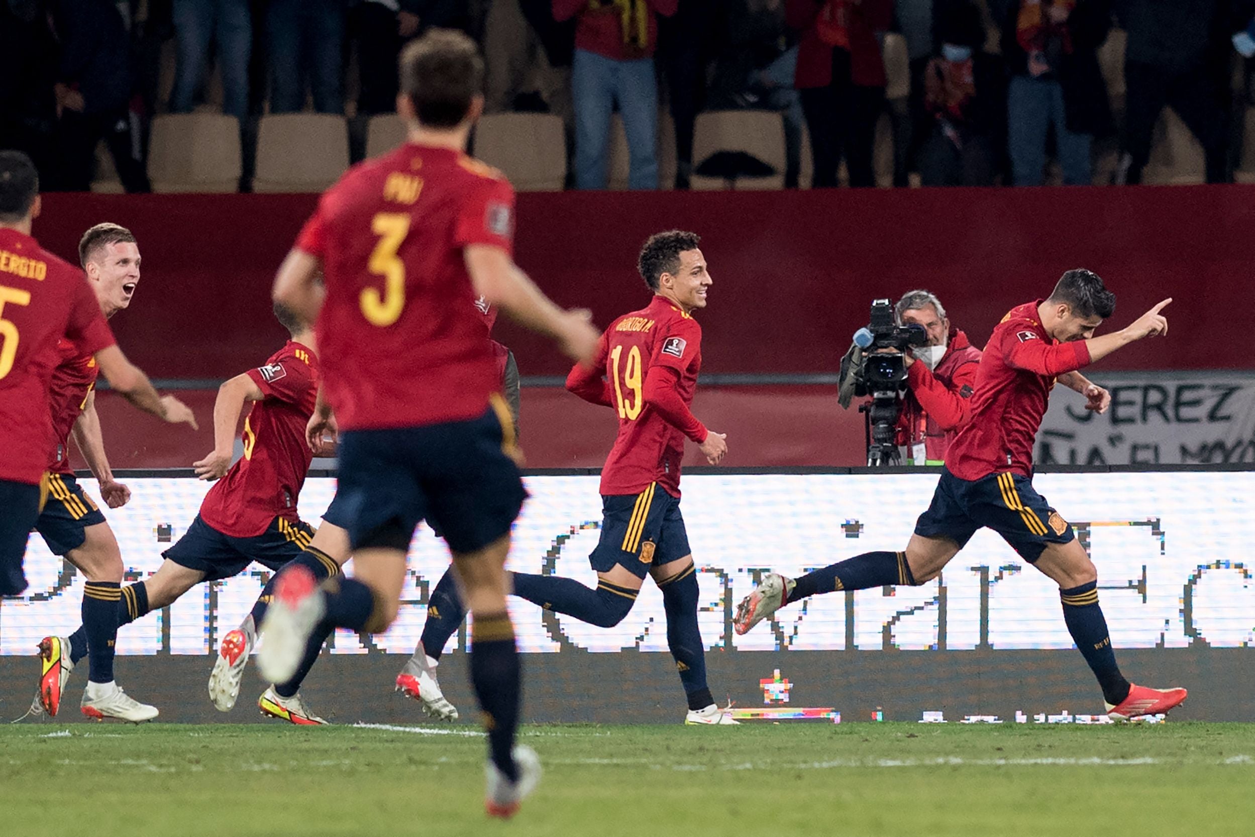 Morata Antar Spanyol Raih Tiket ke Piala Dunia 2022