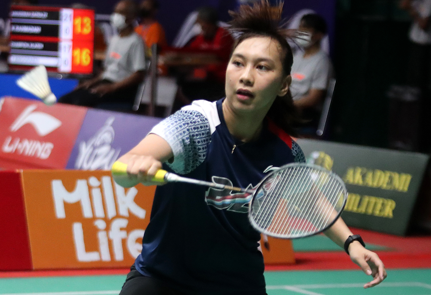 Juara Tunggal Dewasa Putri YUZU Isotonic Akmil Open 2021 Gabriela Meilani Moningka 