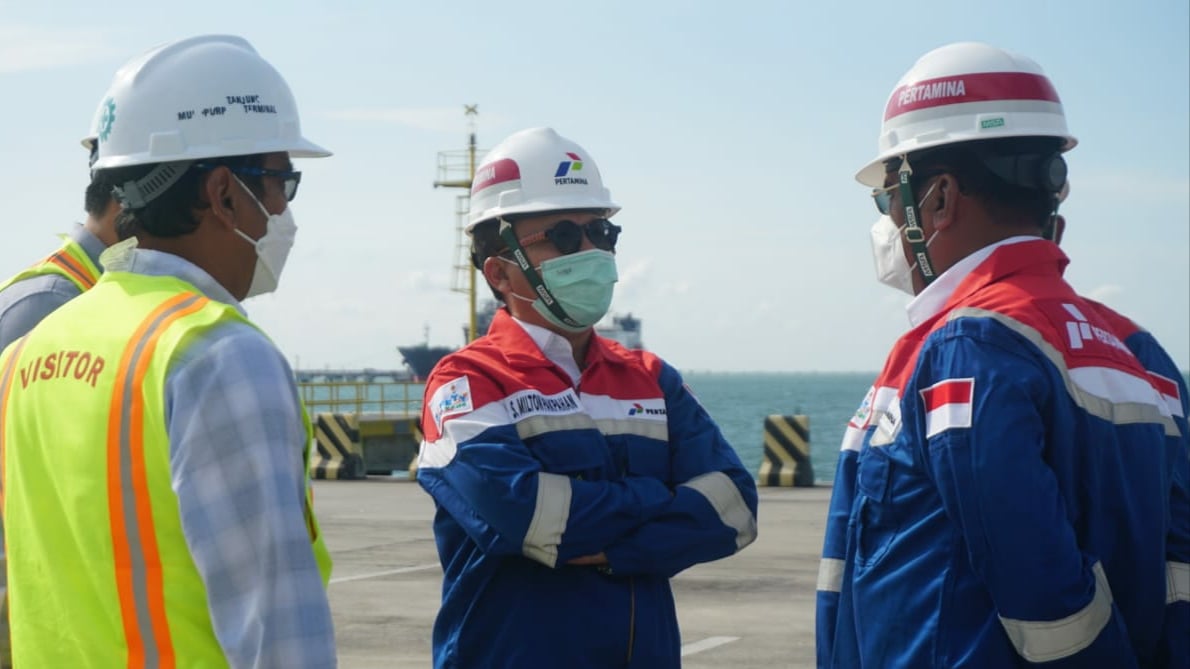 Komisaris Pertamina Patra Niaga Periksa Tiga Proyek Strategis  di Sumut