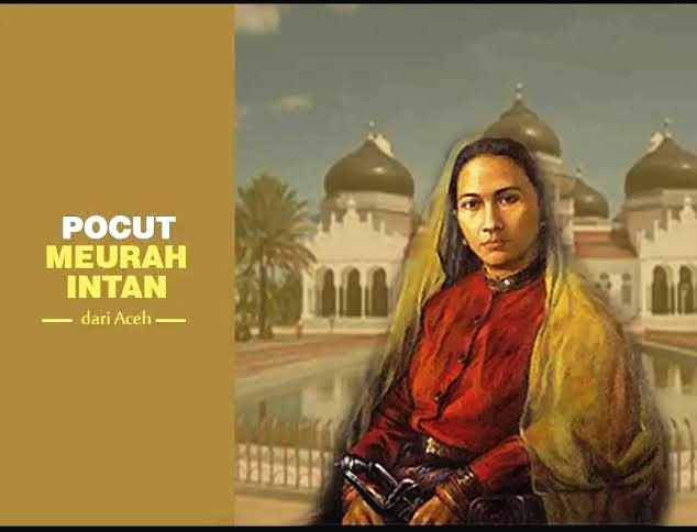 Lukisan Pocut Meurah Intan. 