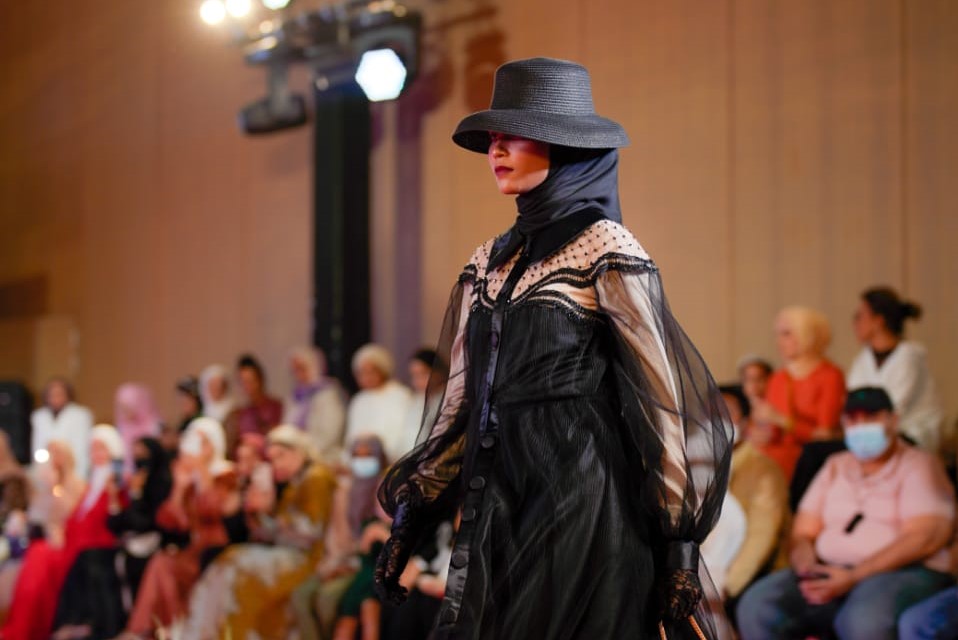 Heaven Lights ikut meramaikan perhelatan Dubai Modest Fashion Week (DMFW) yang berlangsung di Rixos Premium Dubai JBR.