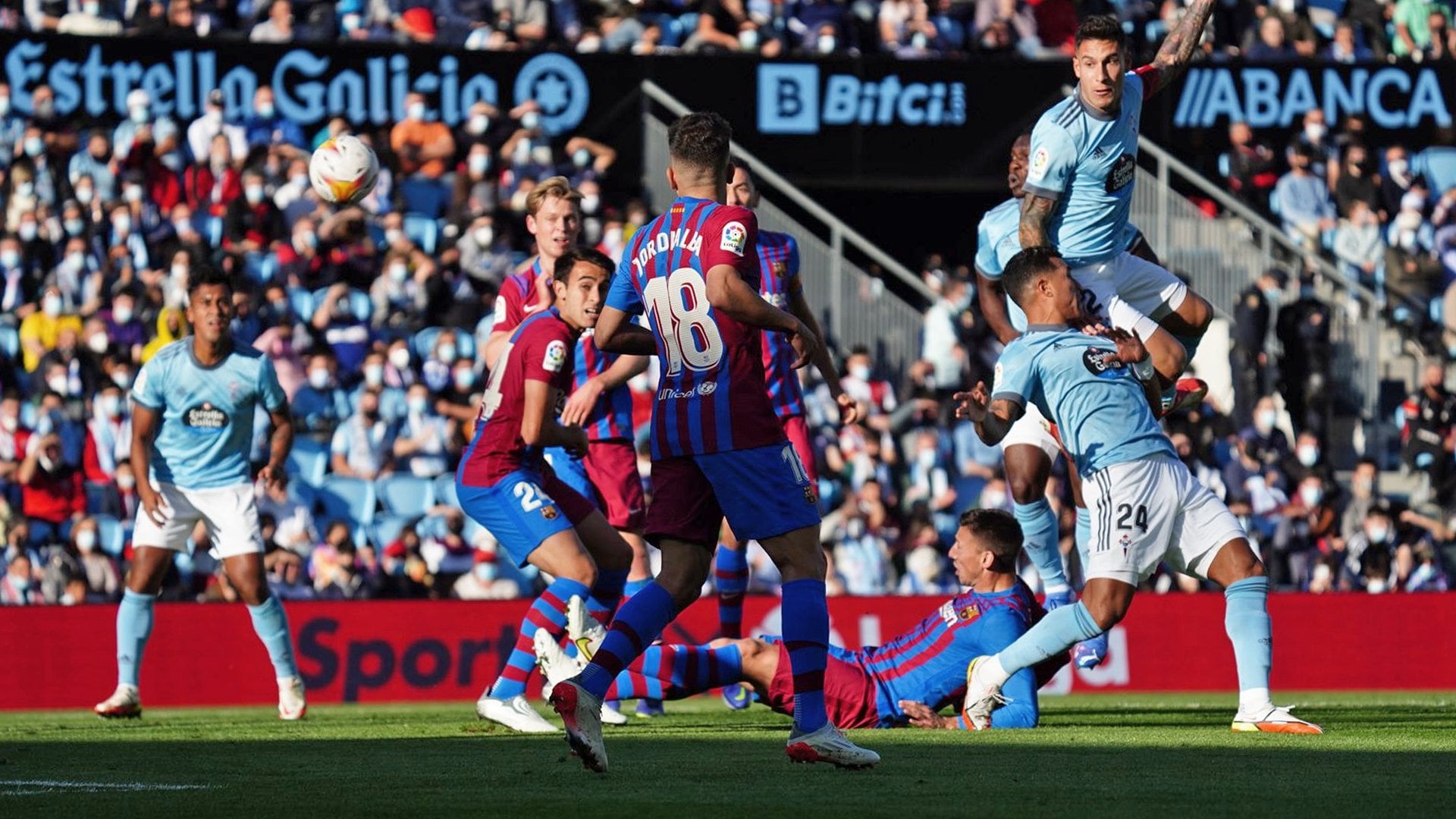 Celta Vigo versus Barcelona