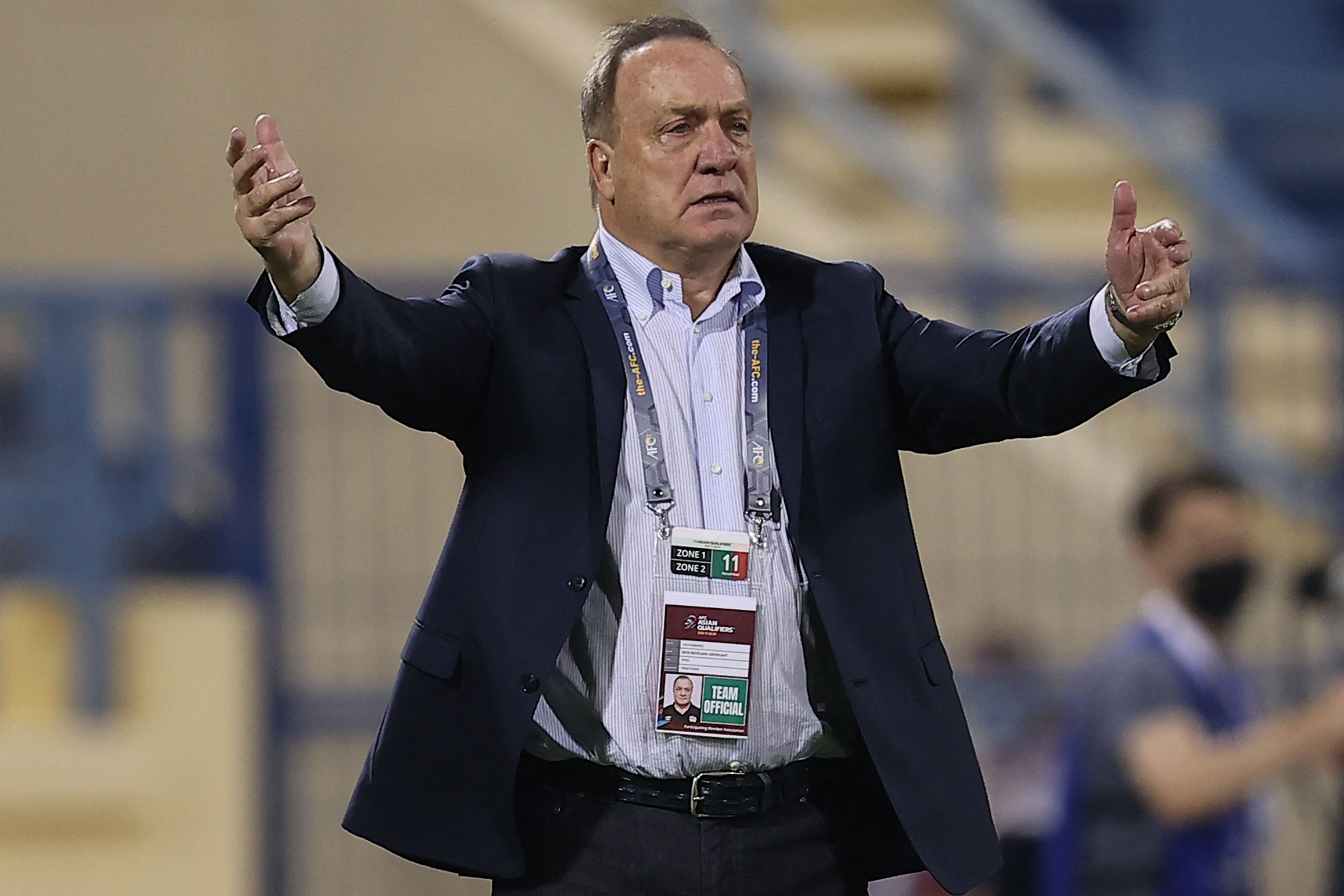 Pelatih Irak Dick Advocaat