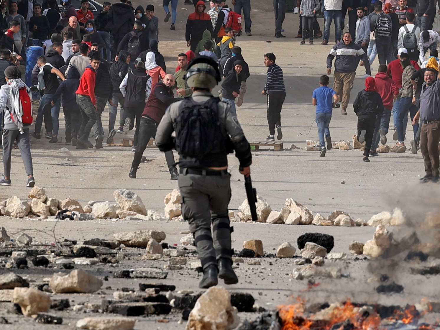 Pemukim Israel Serang Warga Palestina di Utara Nablus