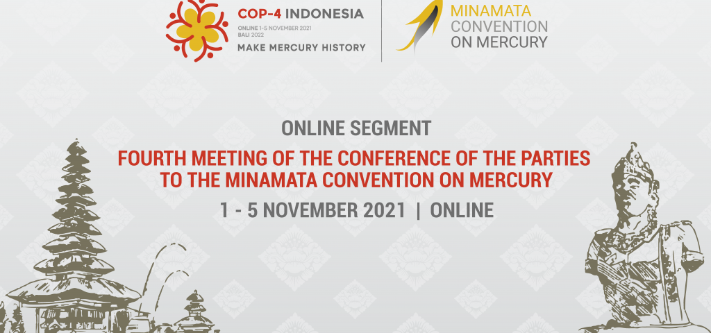 Pelaksaan COP-4 MInamata pertama secara online