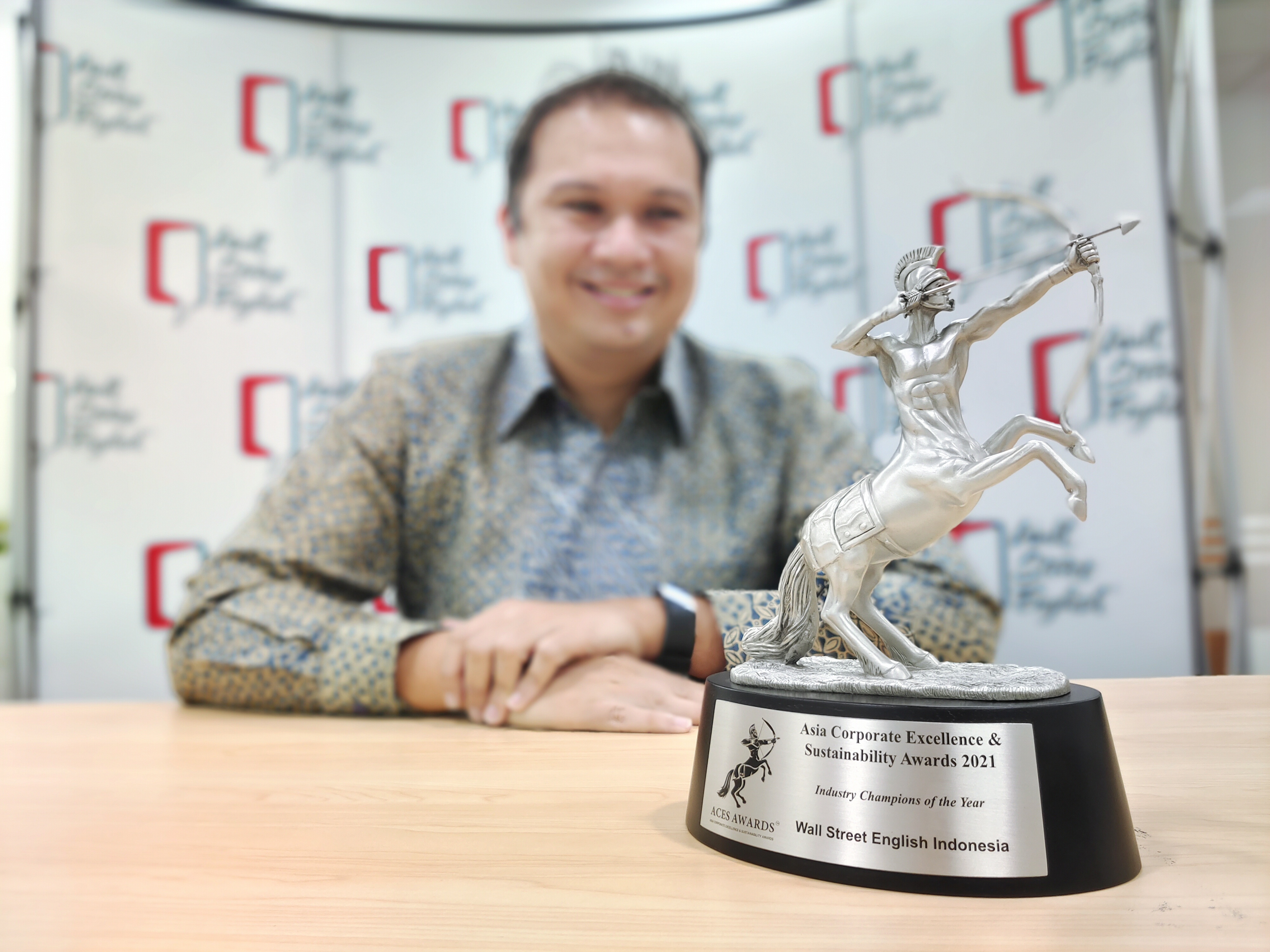 President Director dan CEO Wall Street English Indonesia, Kish Gill.