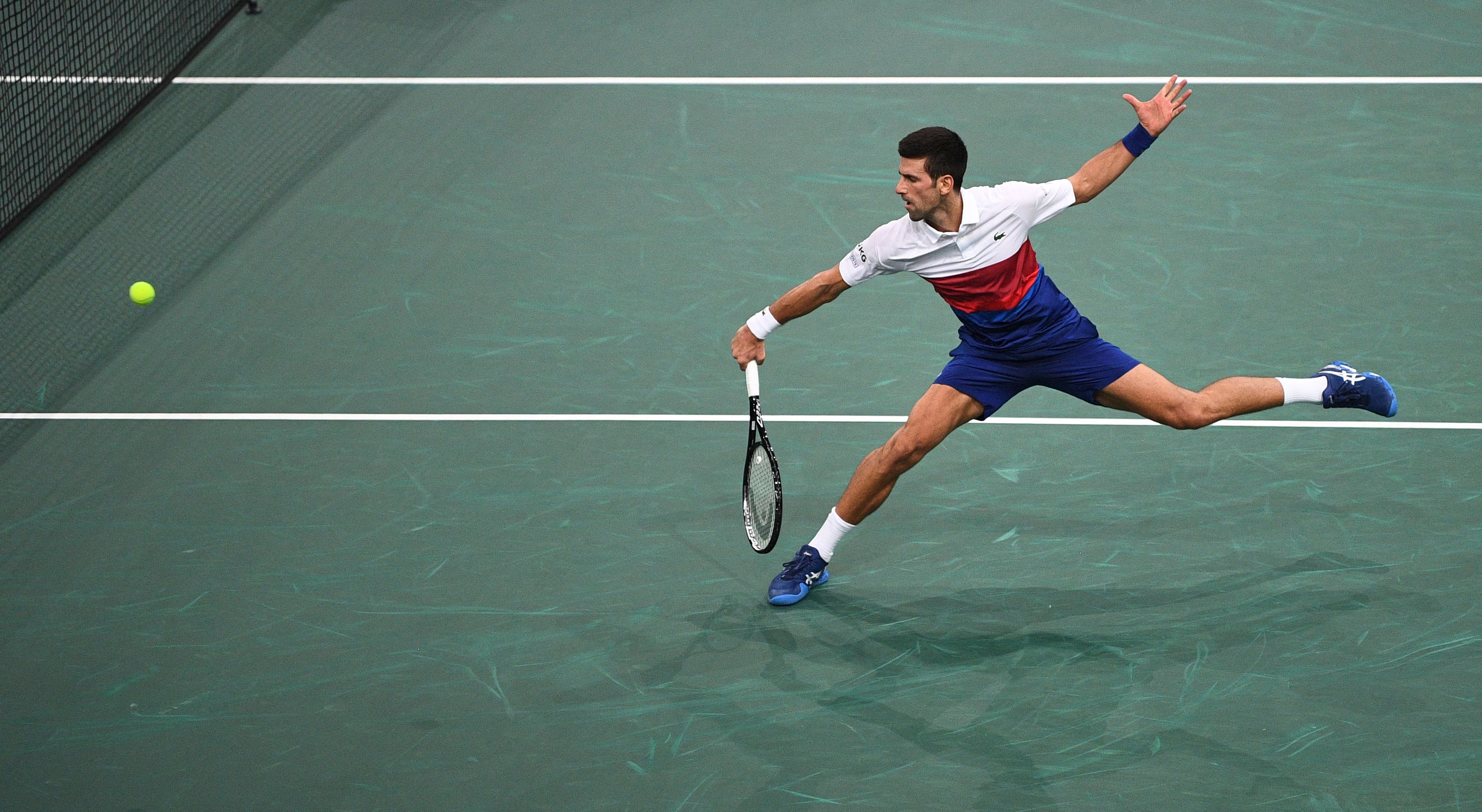 Petenis Serbia Novak Djokovic