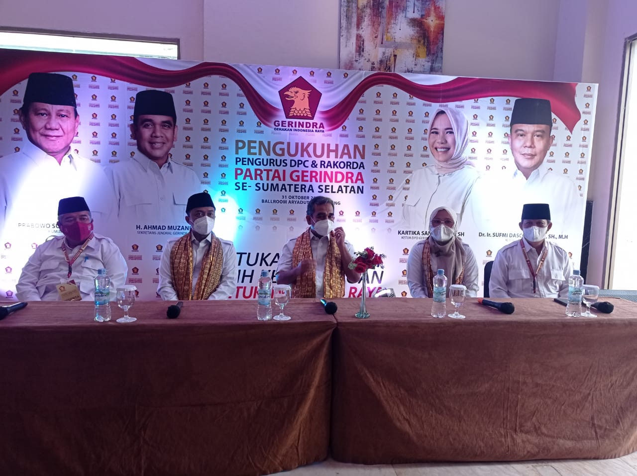 Gerindra Sumsel Optmistis Prabowo Menang di Pilpres 2024