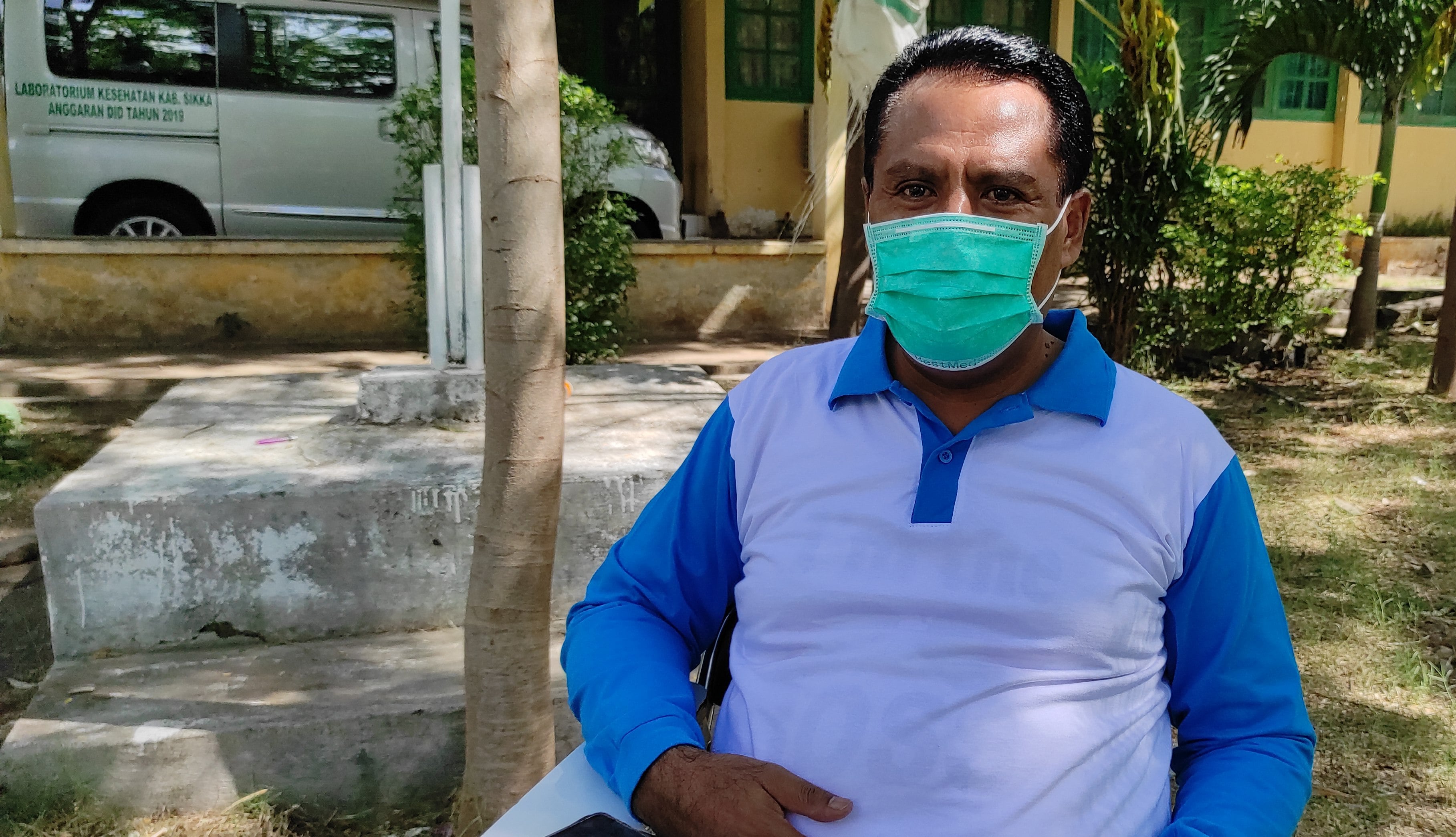 Kepala Dinas Kesehatan Kab.Sikka, Petrus Herlemus.