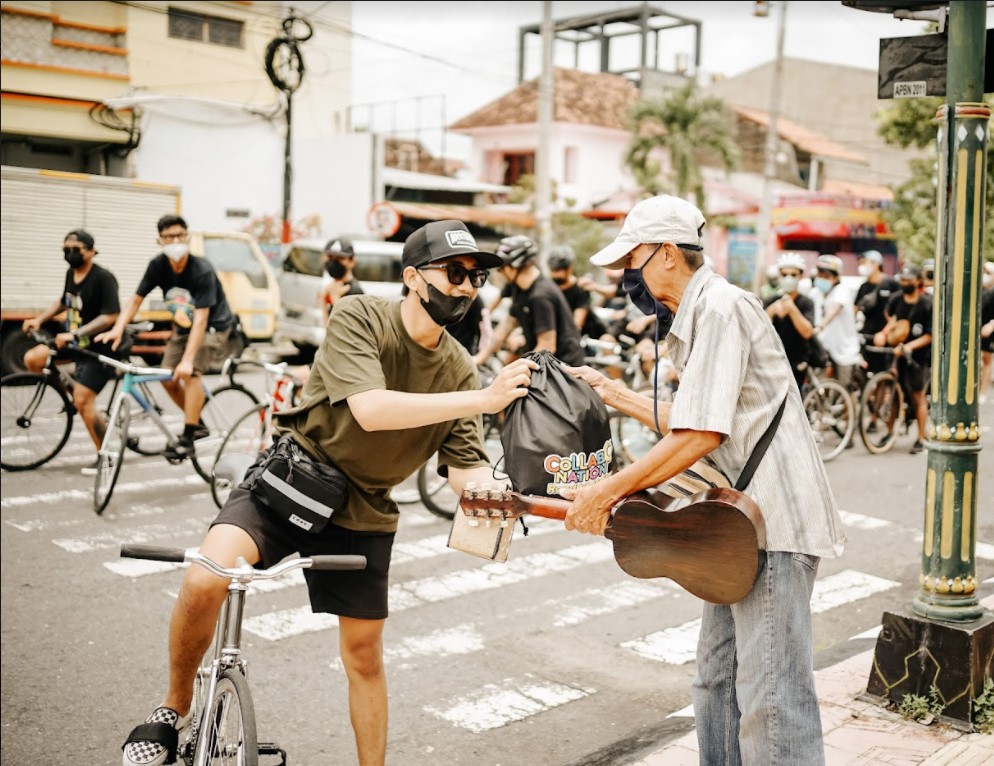 Kegiatan Collabonation: Jogja Bersatu Bagi Berkah. 