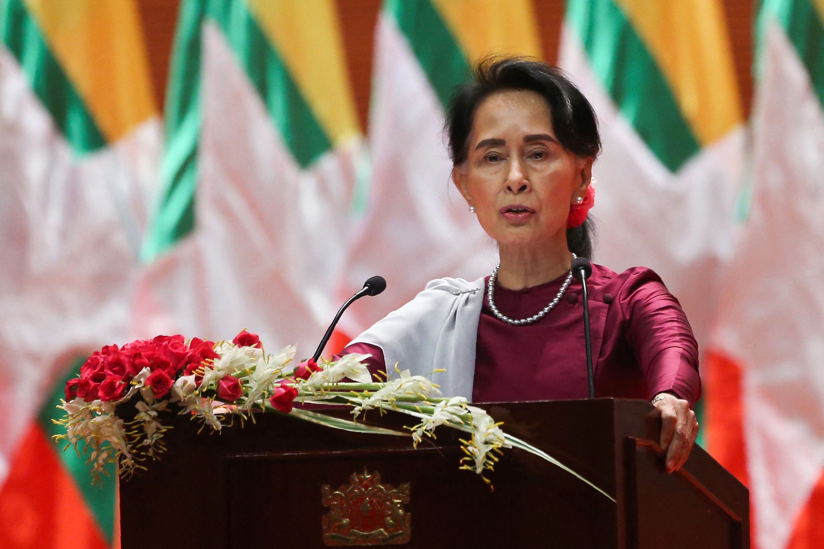 Pemimpin sipil Aung San Suu Kyi