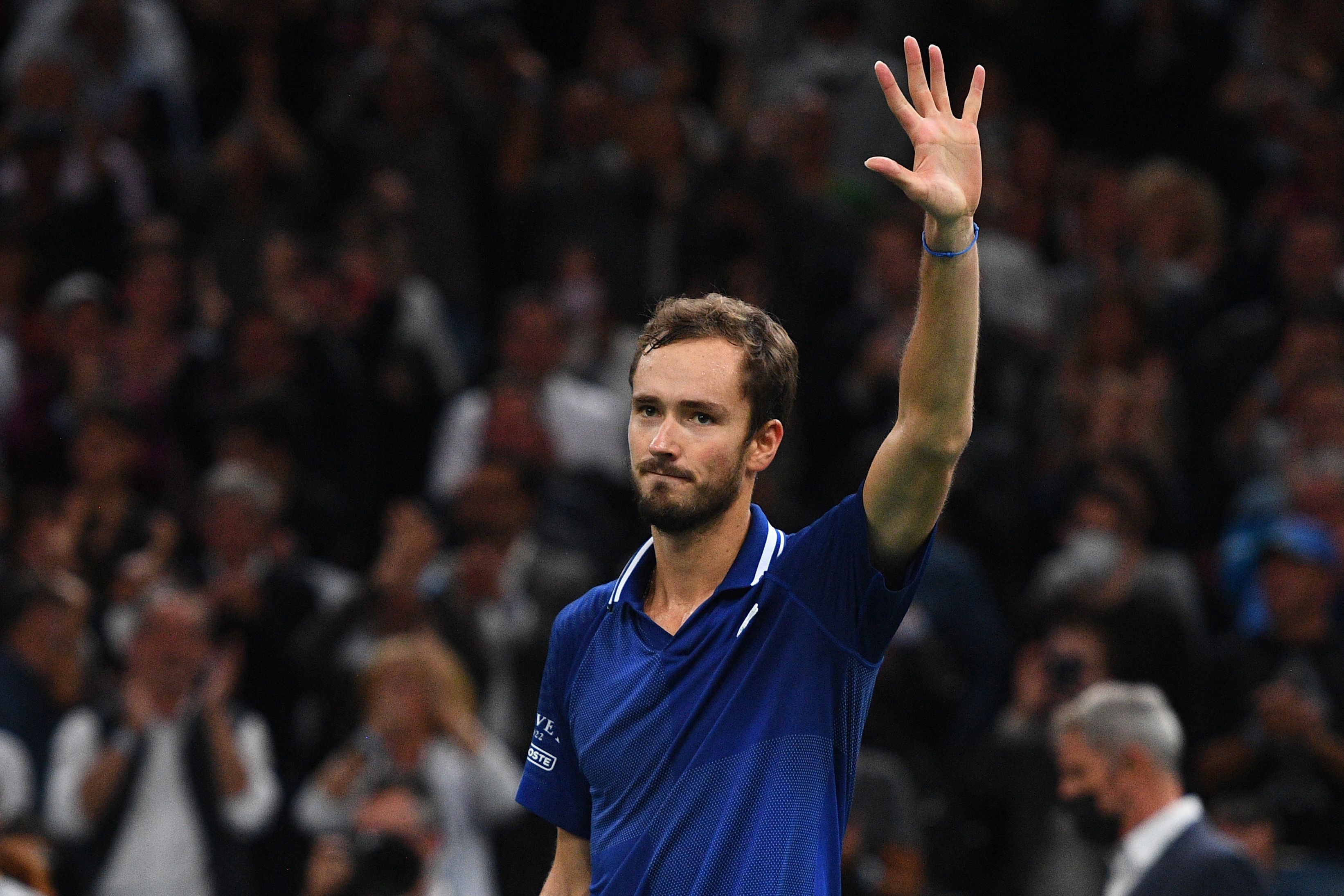 Petenis Rusia Daniil Medvedev