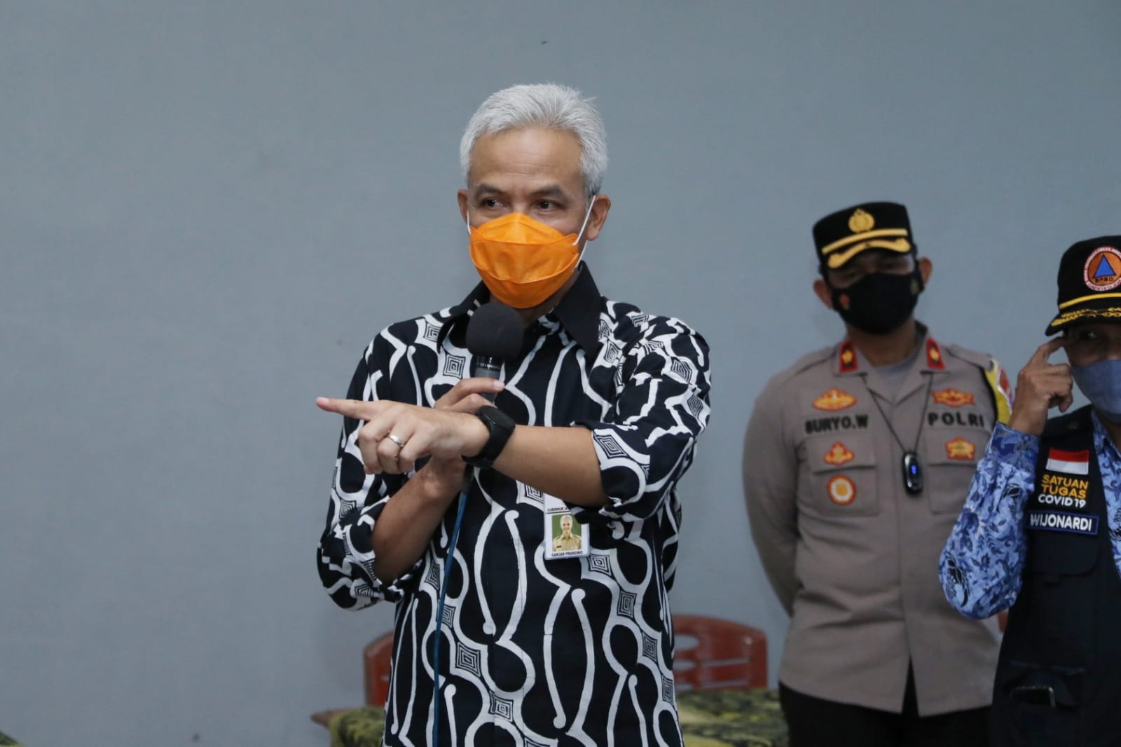 Gubernur Jawa Tengah Ganjar Pranowo