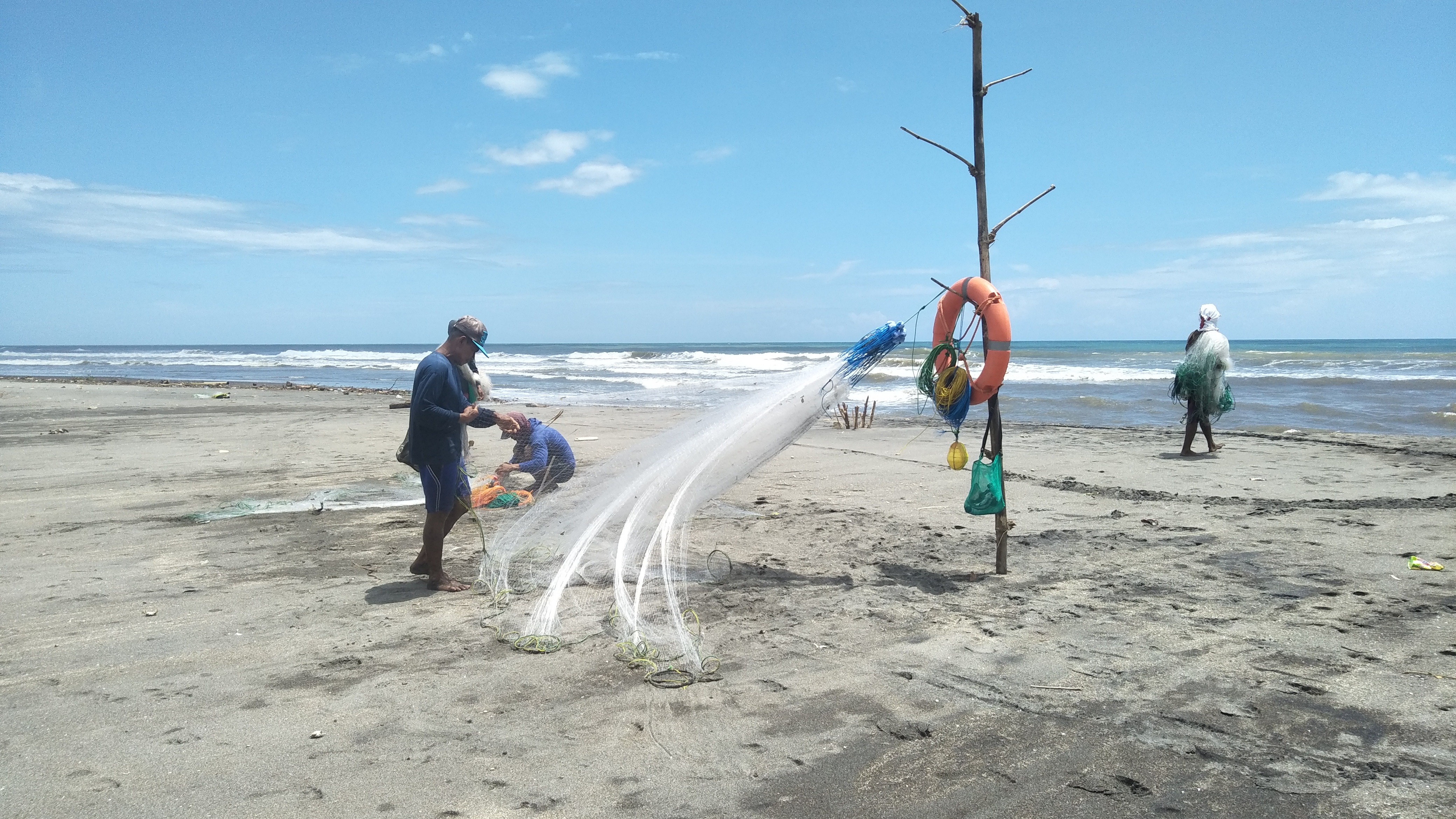 Salah satu kawasan pesisir di Cianjur Jawa Barat. Potensi wisata pantai di Cianjur akan dikembangkan.