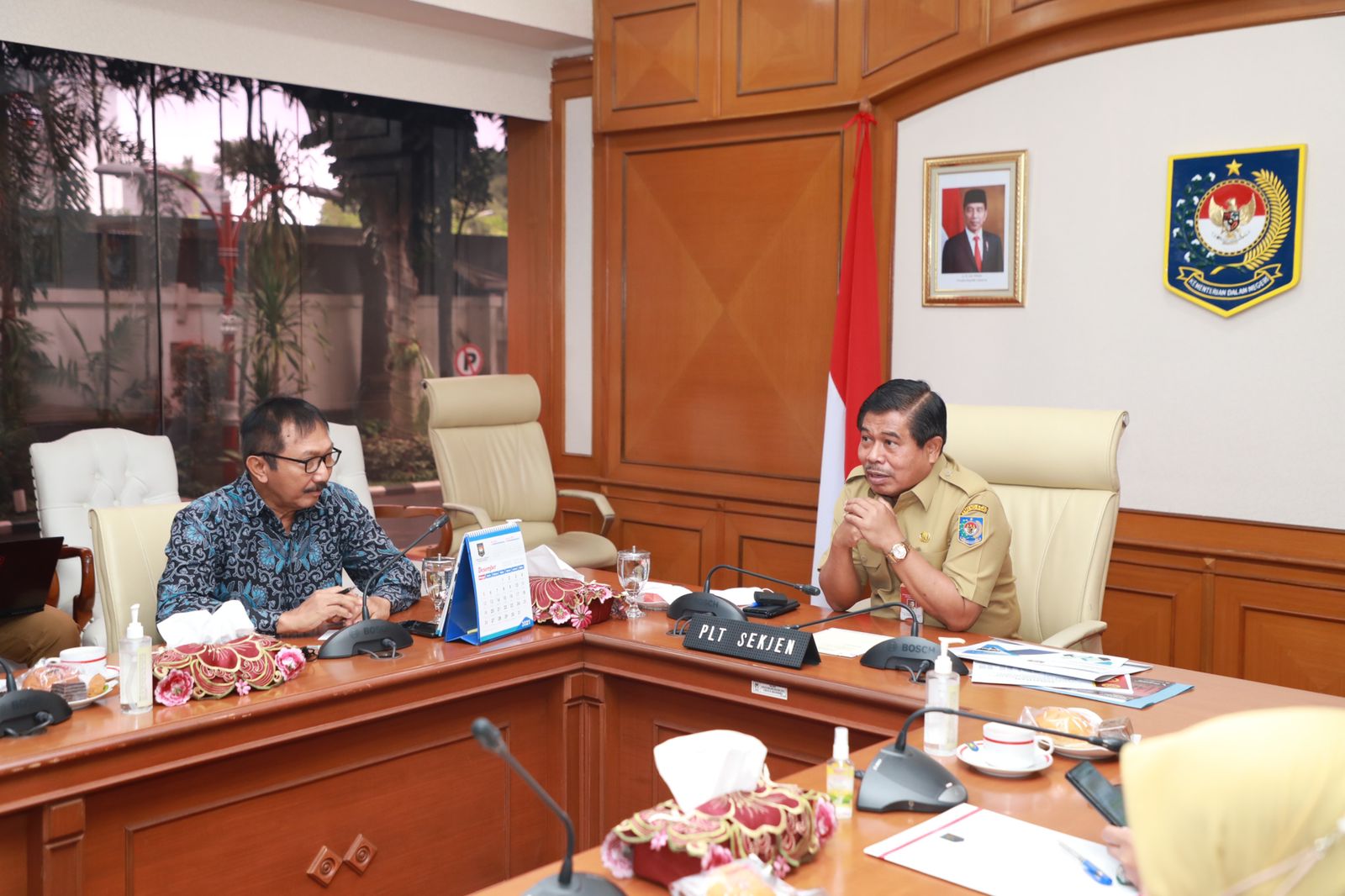 Plt Sekjen Kemendagri Suhajar Diantoro