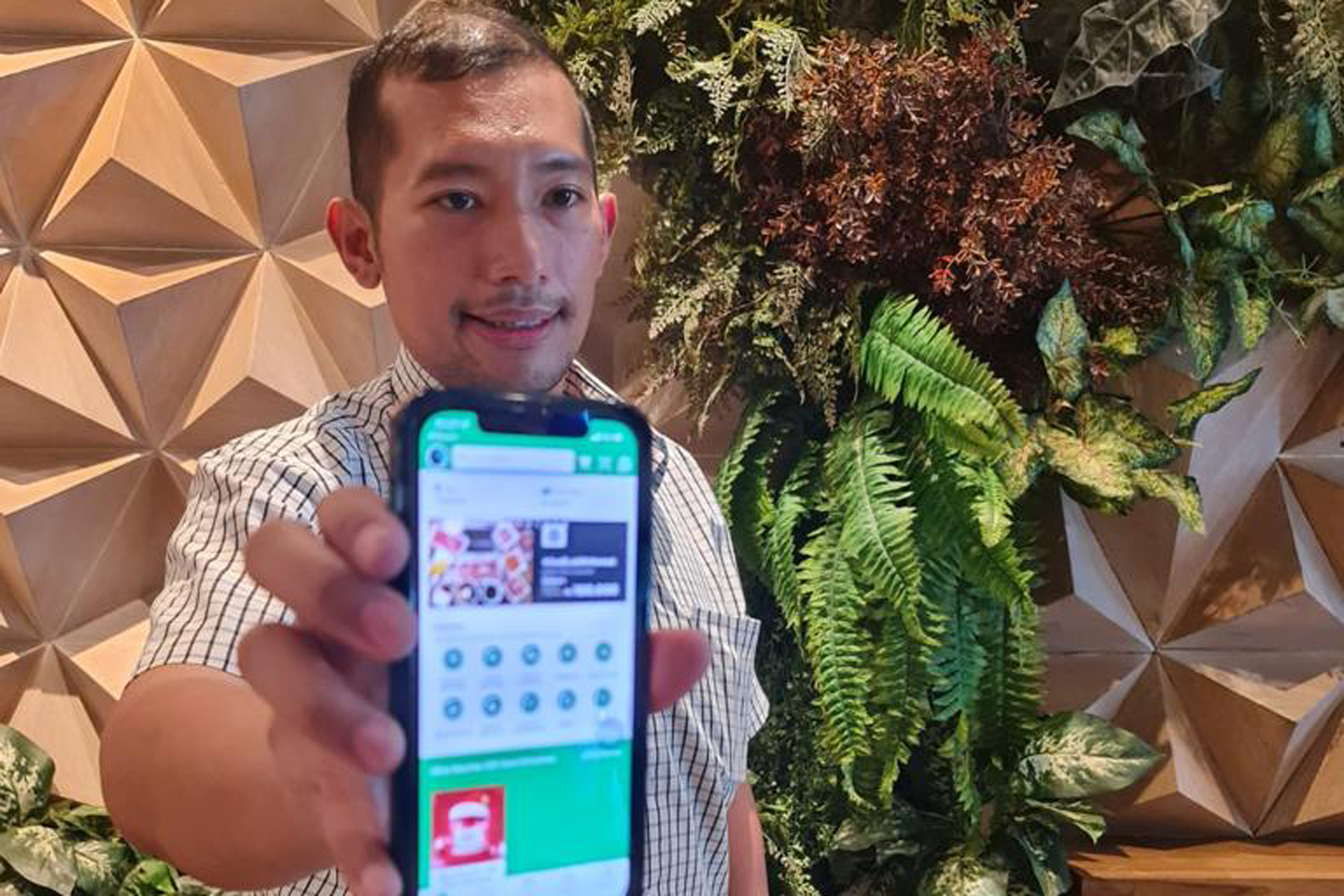 Chief Operation Officer (COO) dan Co-Founder Ultra Voucher Riky Boy Permata.