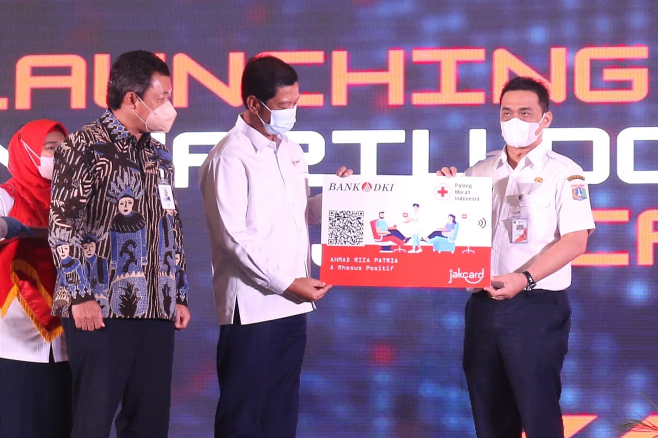 Kartu Donor Darah Berbasis JakCard Bank DKI