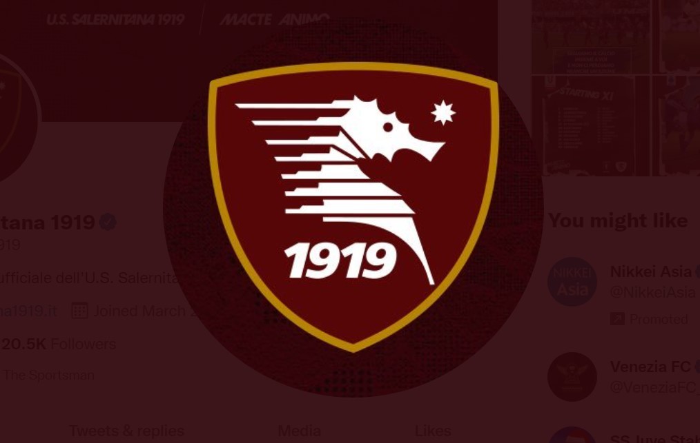 Logo klub Serie A Salernitana