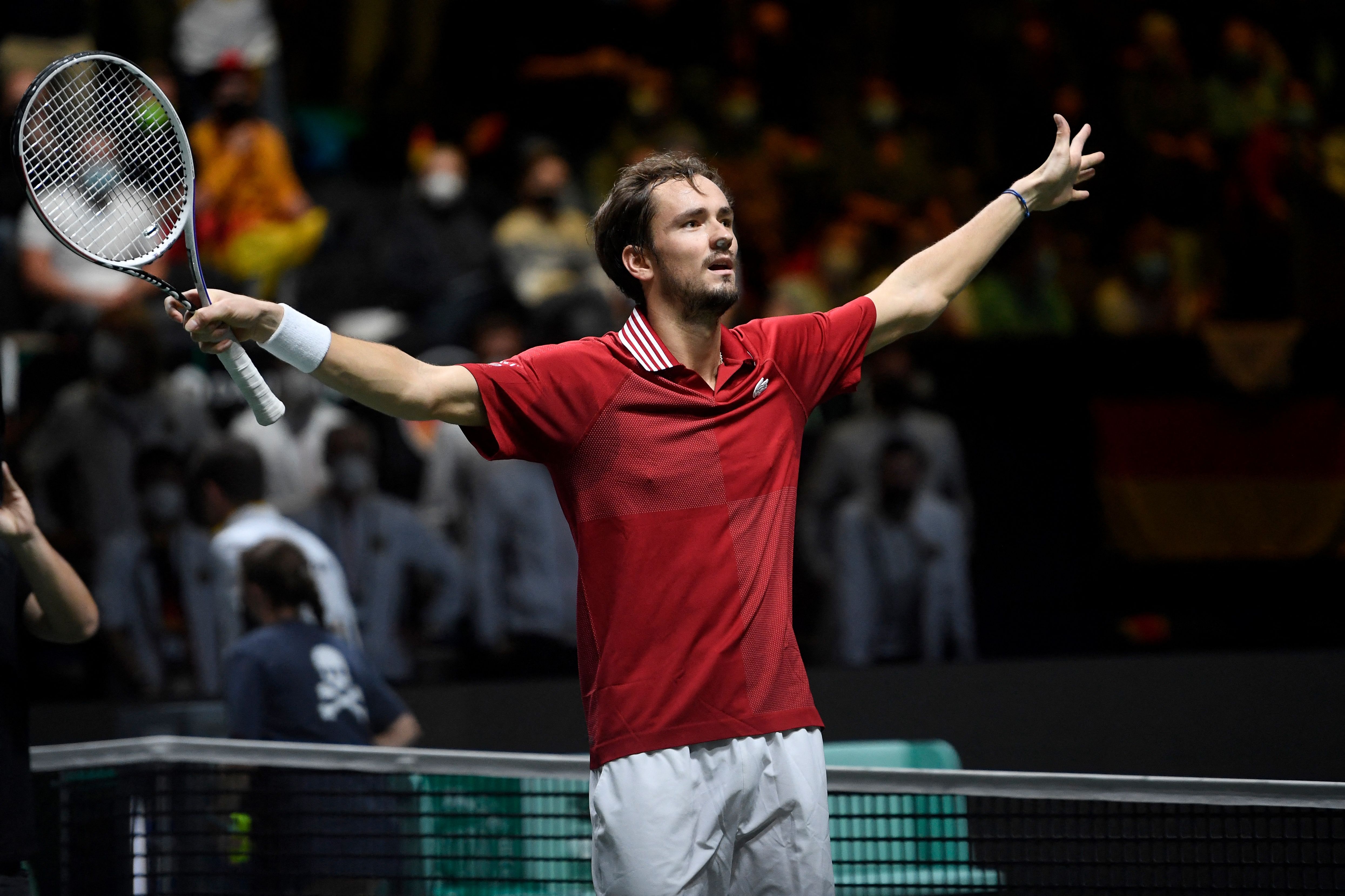 Petenis tim Piala Davis Rusia Daniil Medvedev