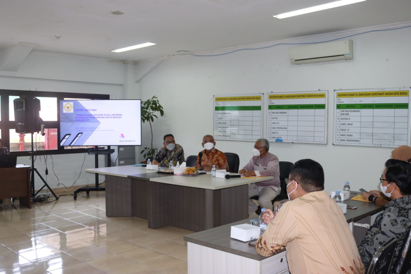 BPK RI Perwakilan Jawa Barat melakukan pemeriksaan interim atas Laporan Keuangan Pemerintah Daerah Kota Bekasi