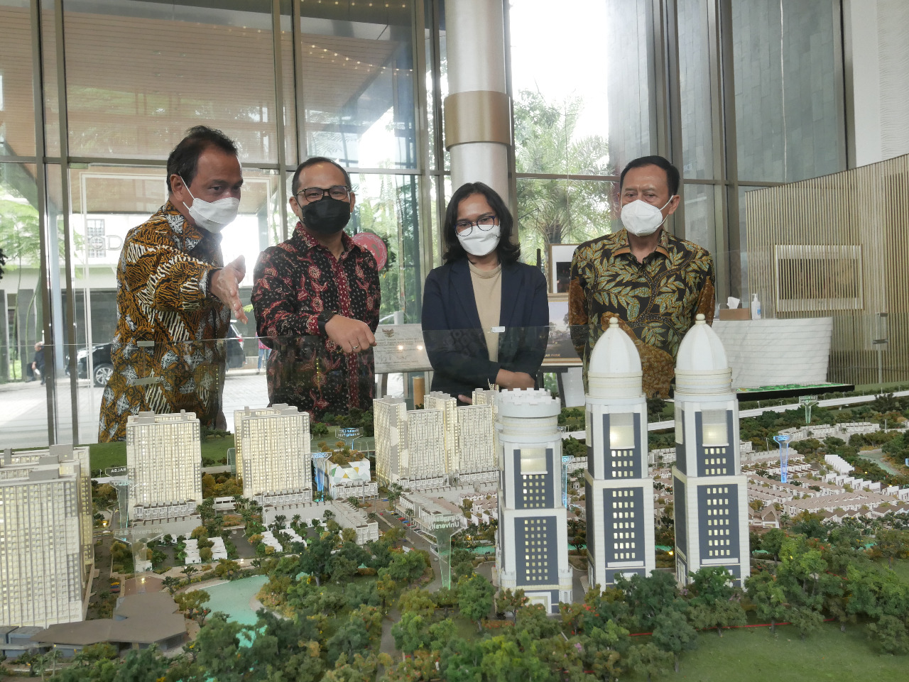 Maket Podomoro Golf View.