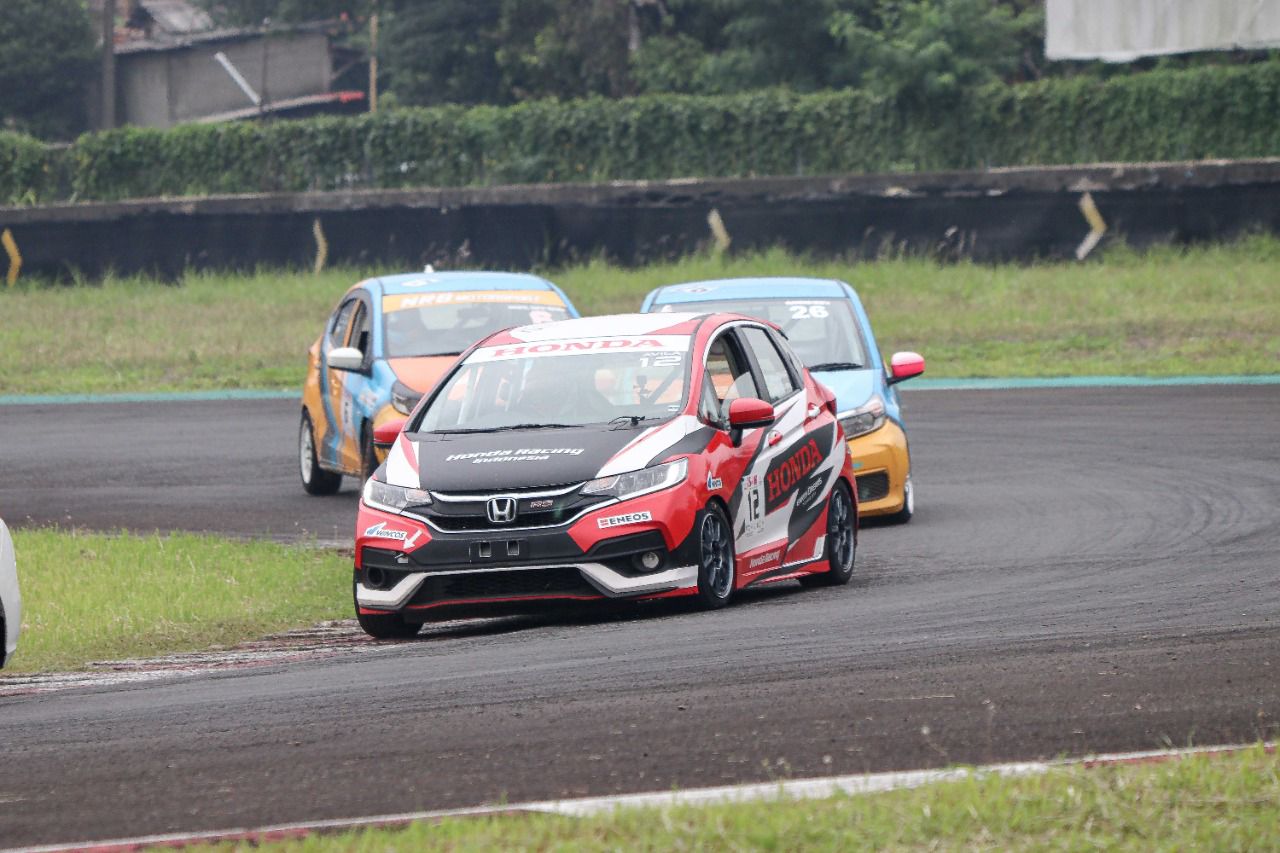 Avila Bahar saat membalap di ISSOM 2021