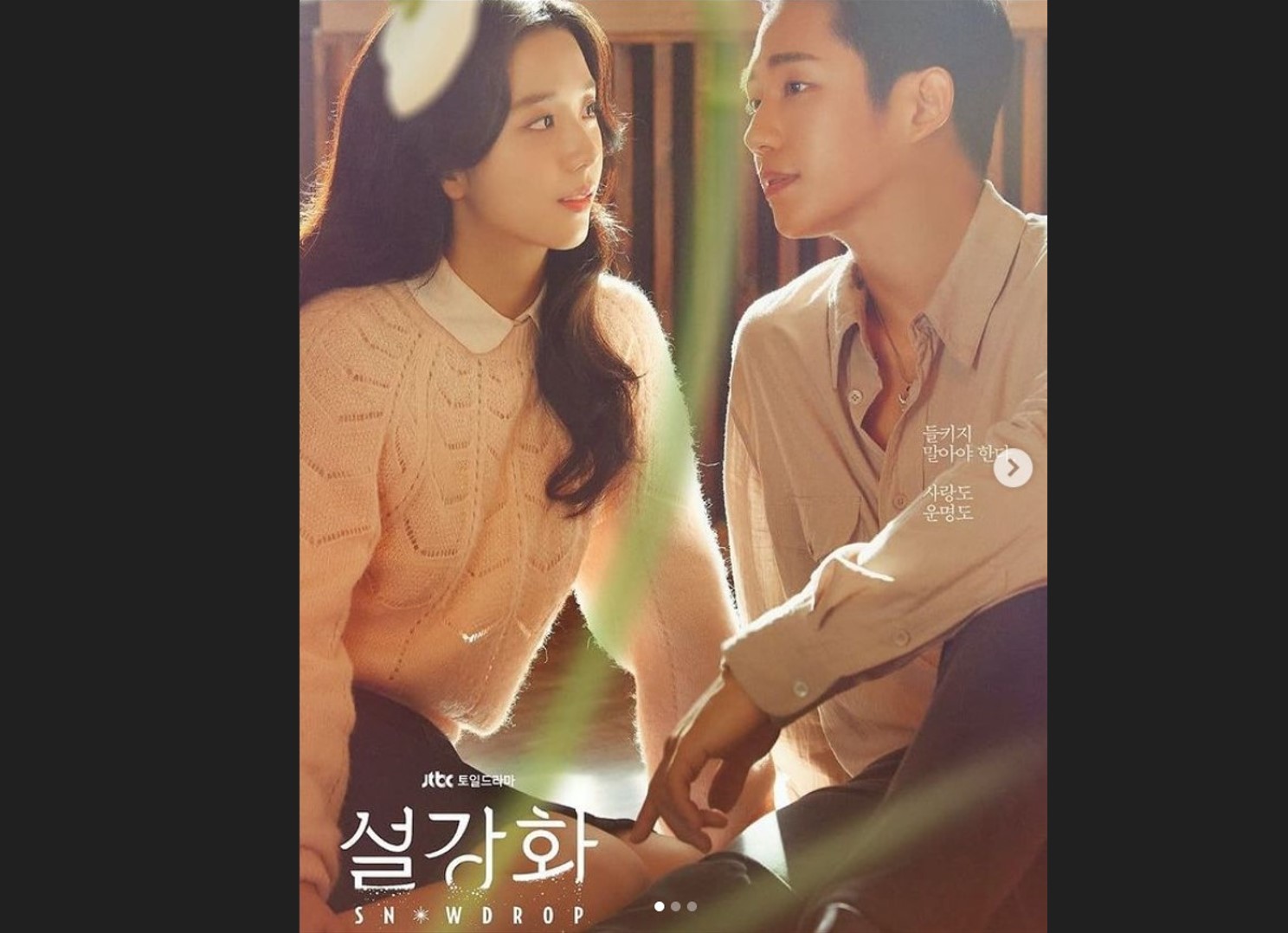 Poster serial drama Korea Snowdrop