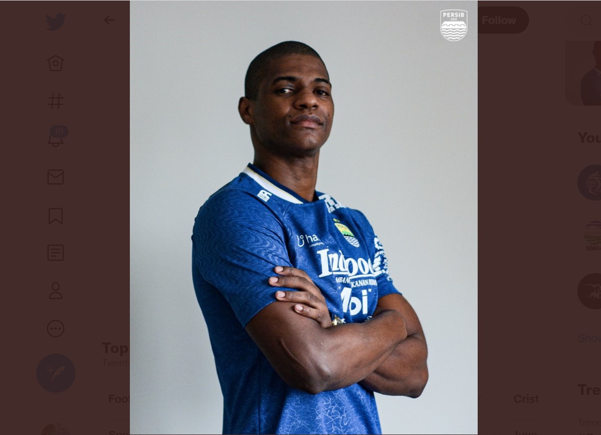 Pemain baru Persib Bruno Cantanhede