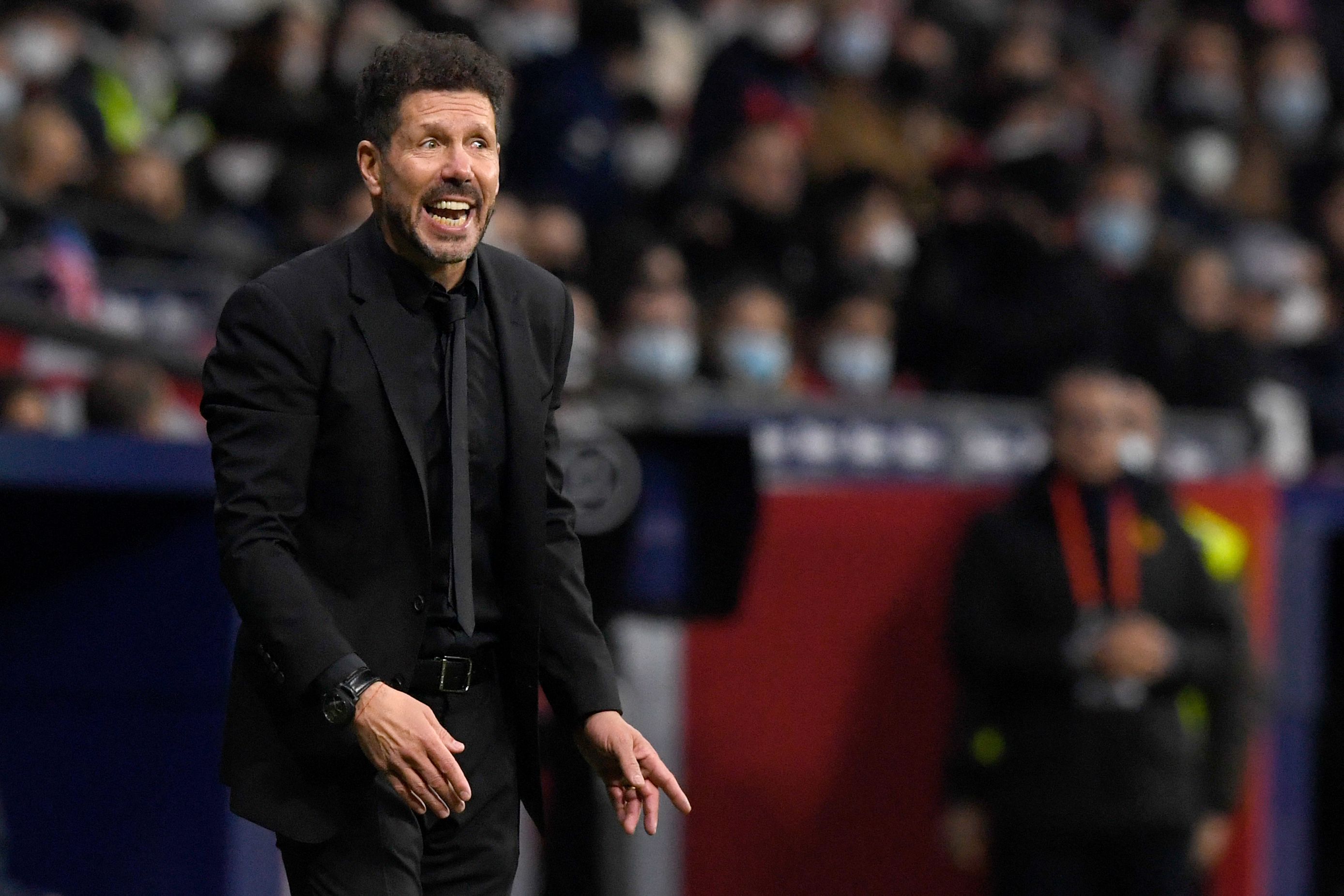 Pelatih Atletico Madrid Diego Simeone