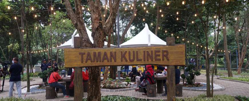 Taman Kuliner Universitas Terbuka Pusat Resmi Dibuka