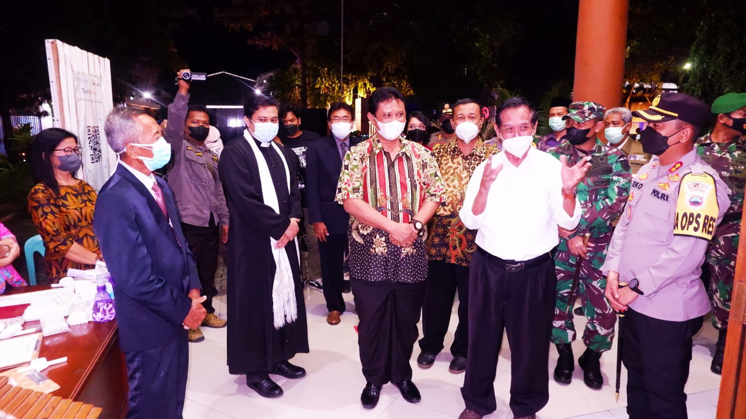 Perayaan Natal di Klaten Aman