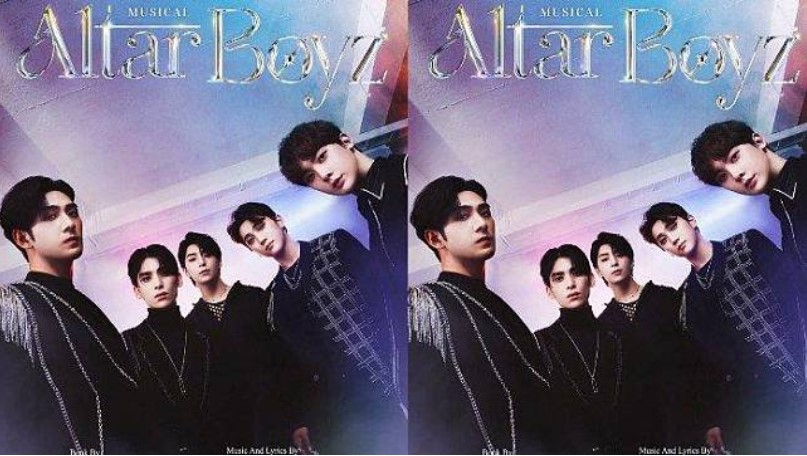 Poster drama musikal Altar Boyz