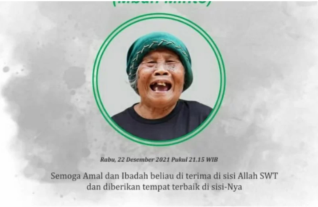 Unggahan belasungkawa atas meninggalnya Mbah Minto yang diunggah di akun Instagram Ucup Klaten pada Kamis (23/12)