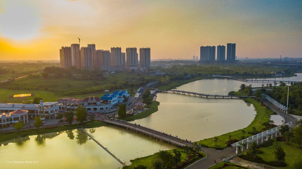 Kawasan Meikarta di Jawa Barat.